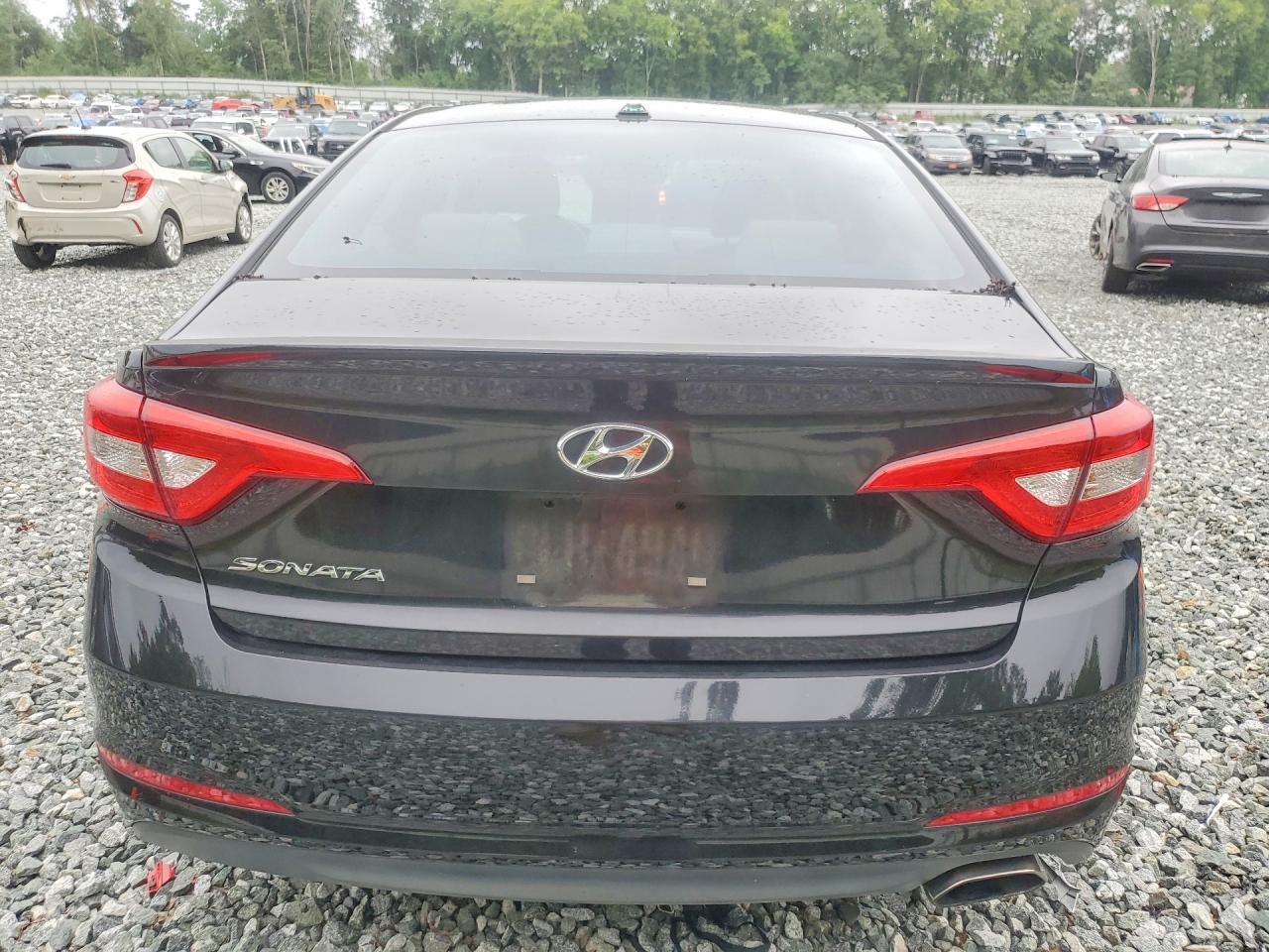 2015 Hyundai Sonata Se Black vin: 5NPE24AF9FH002335