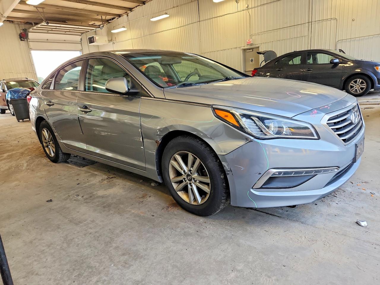 2015 Hyundai Sonata Se Gray vin: 5NPE24AF9FH002805