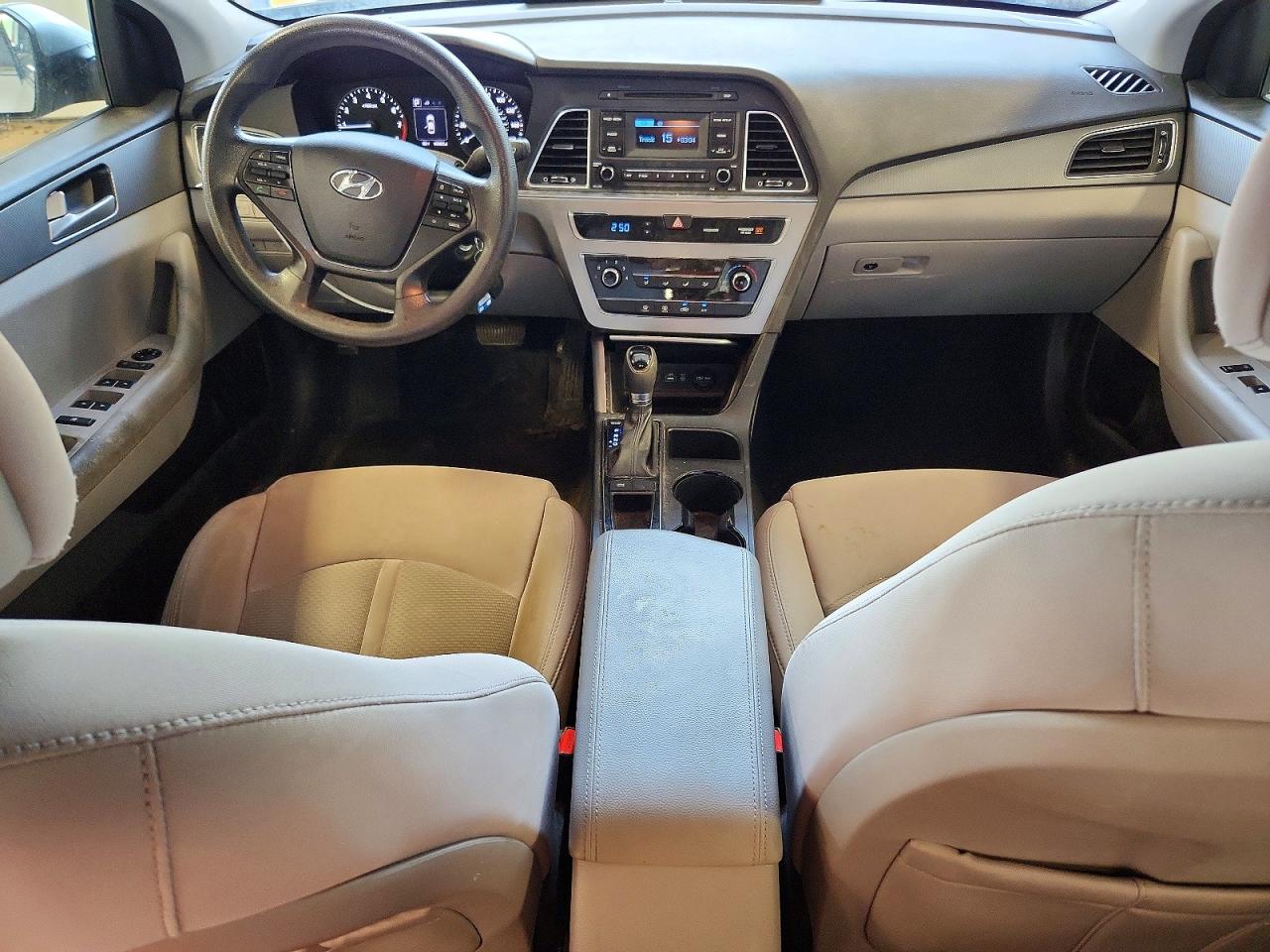 2015 Hyundai Sonata Se Gray vin: 5NPE24AF9FH002805