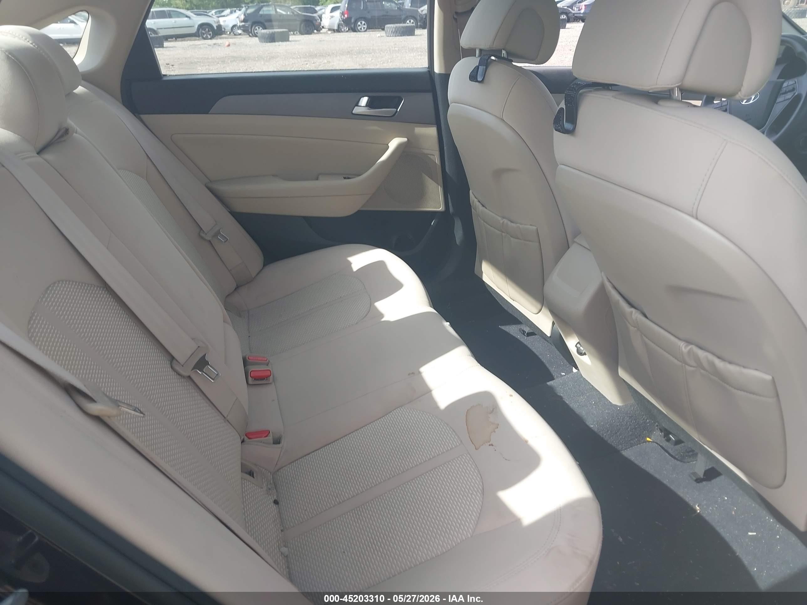 2015 Hyundai Sonata Se Black vin: 5NPE24AF9FH003677
