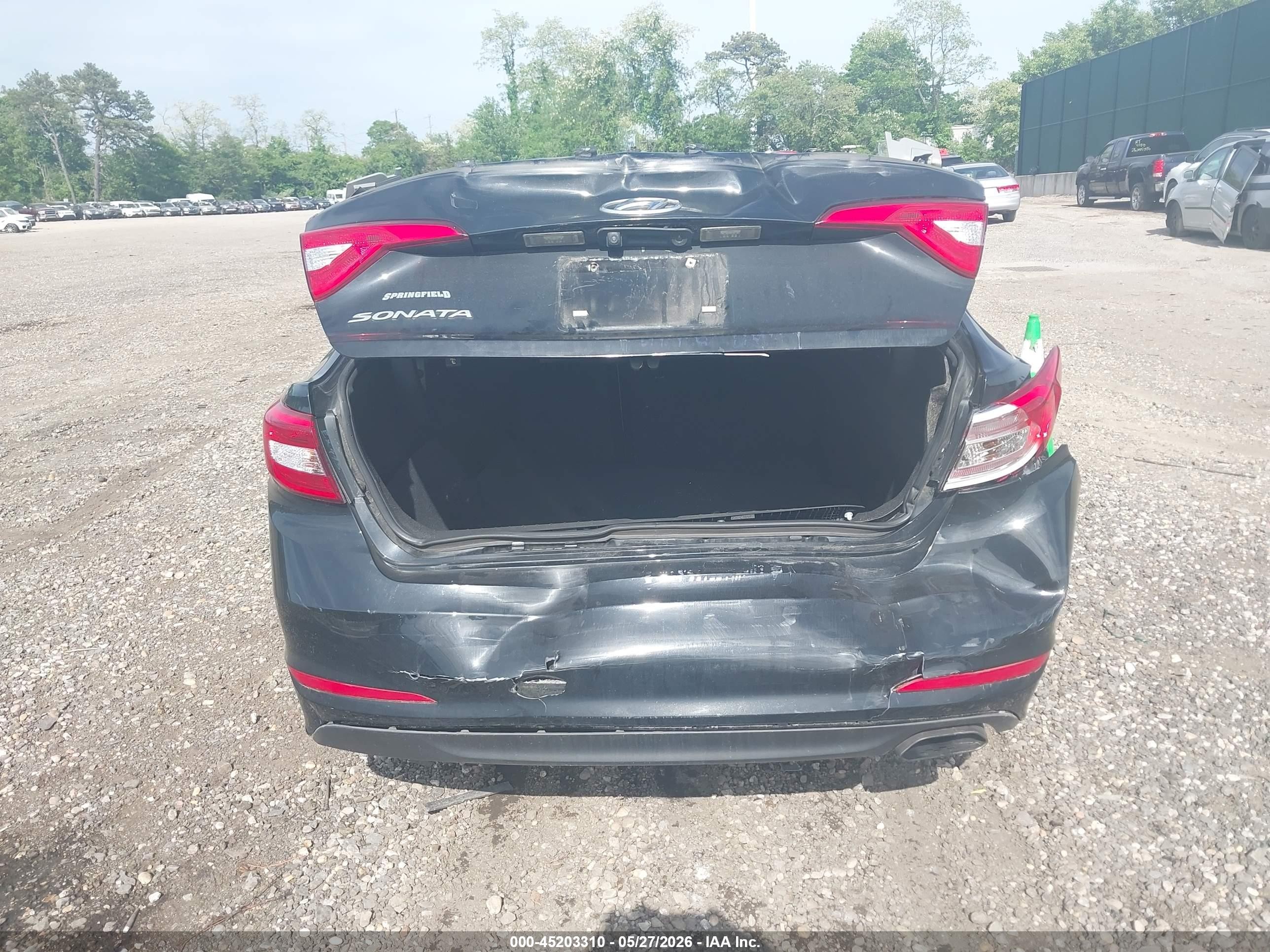 2015 Hyundai Sonata Se Black vin: 5NPE24AF9FH003677