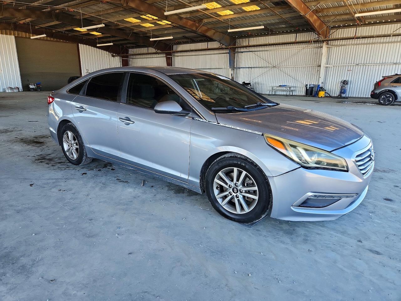 2015 Hyundai Sonata Se Silver vin: 5NPE24AF9FH007082