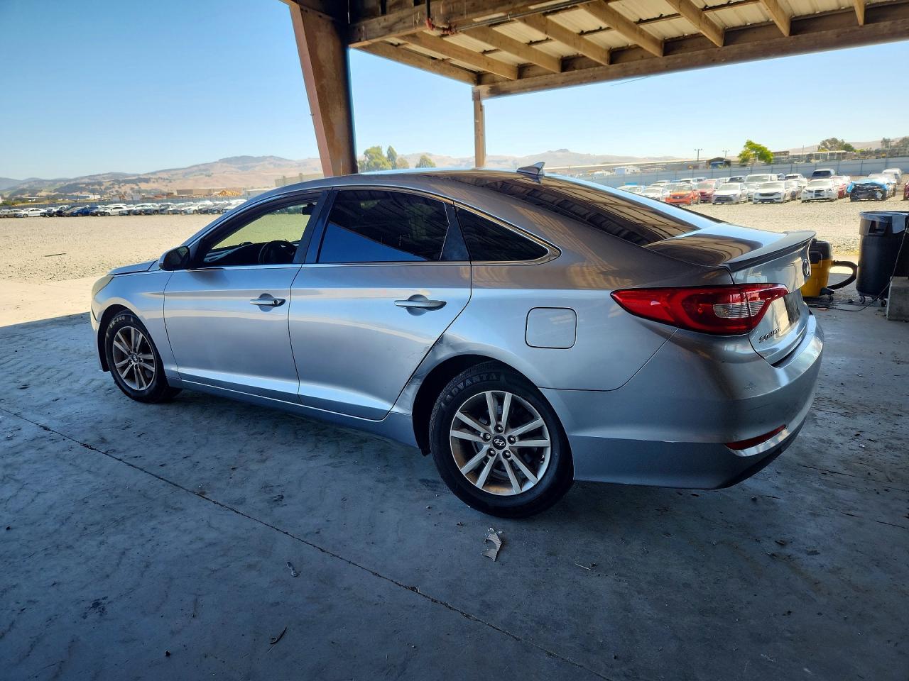 2015 Hyundai Sonata Se Silver vin: 5NPE24AF9FH007082