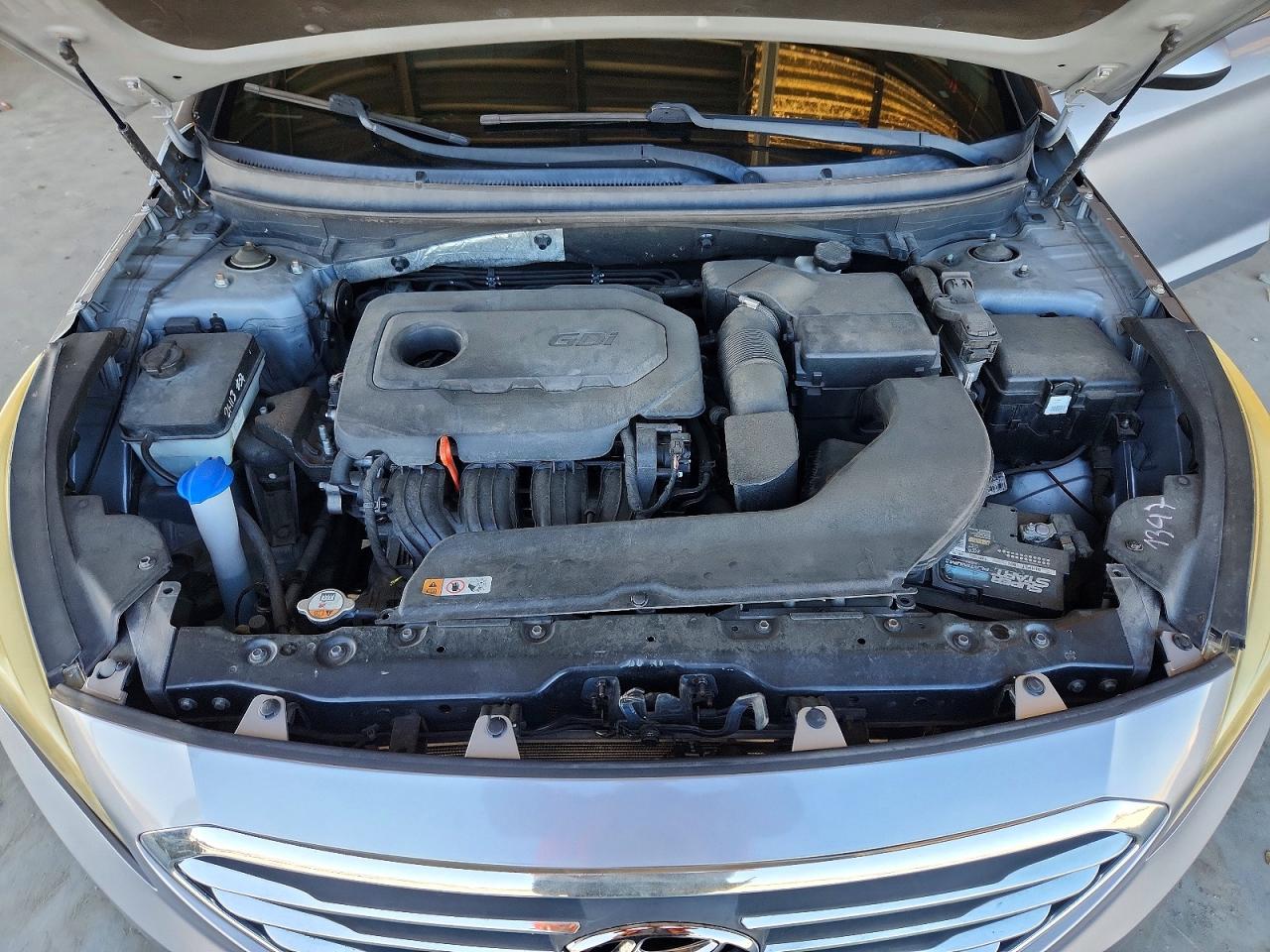 2015 Hyundai Sonata Se Silver vin: 5NPE24AF9FH007082