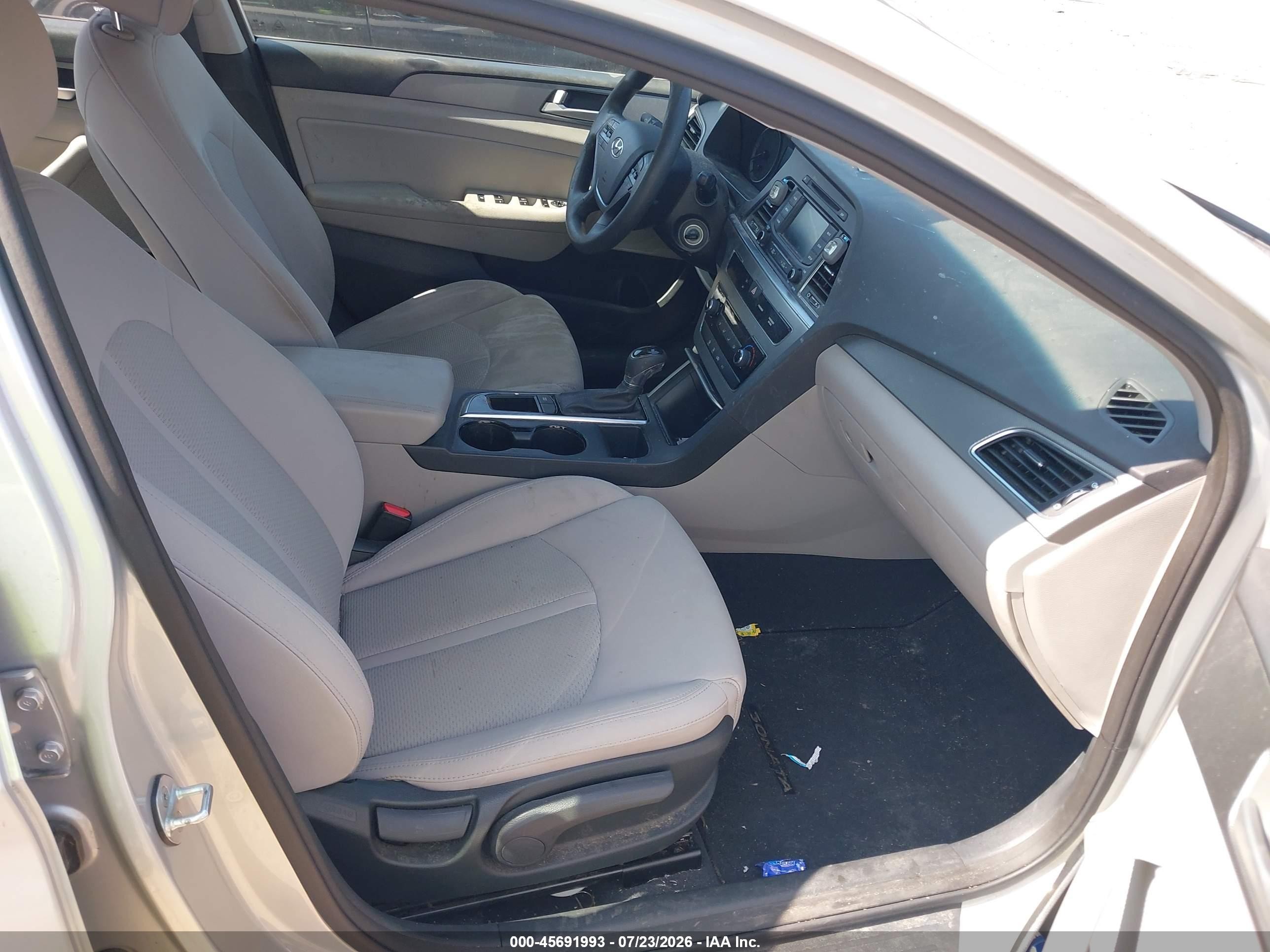 2015 Hyundai Sonata Se Silver vin: 5NPE24AF9FH015781