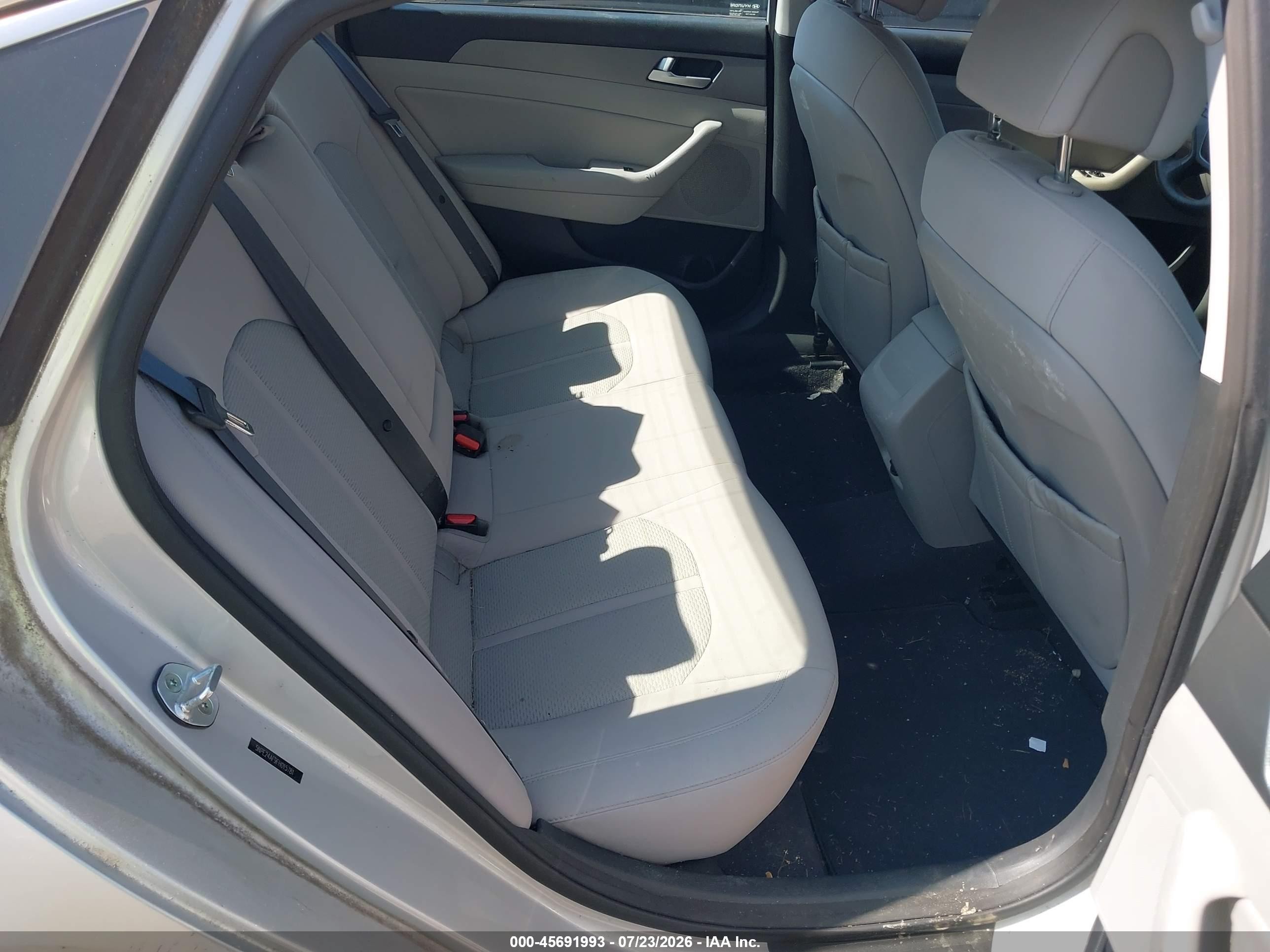 2015 Hyundai Sonata Se Silver vin: 5NPE24AF9FH015781