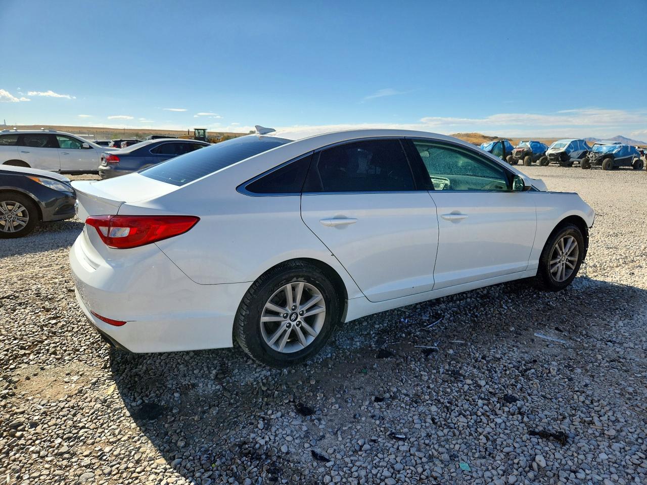 2015 Hyundai Sonata Se White vin: 5NPE24AF9FH015893
