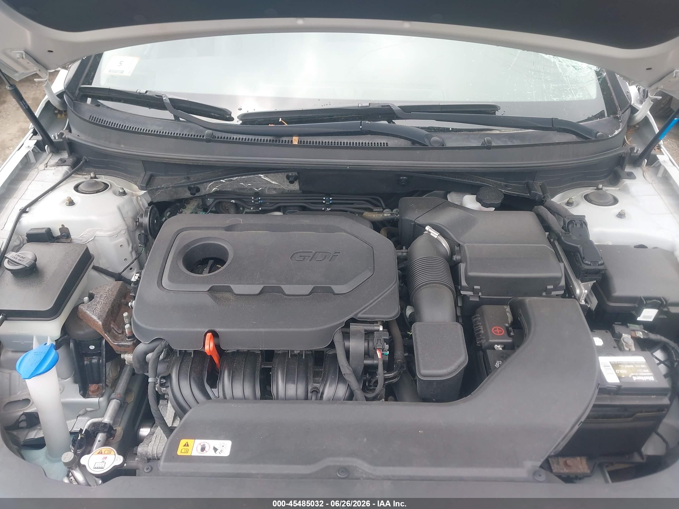 2015 Hyundai Sonata Se Silver vin: 5NPE24AF9FH019829