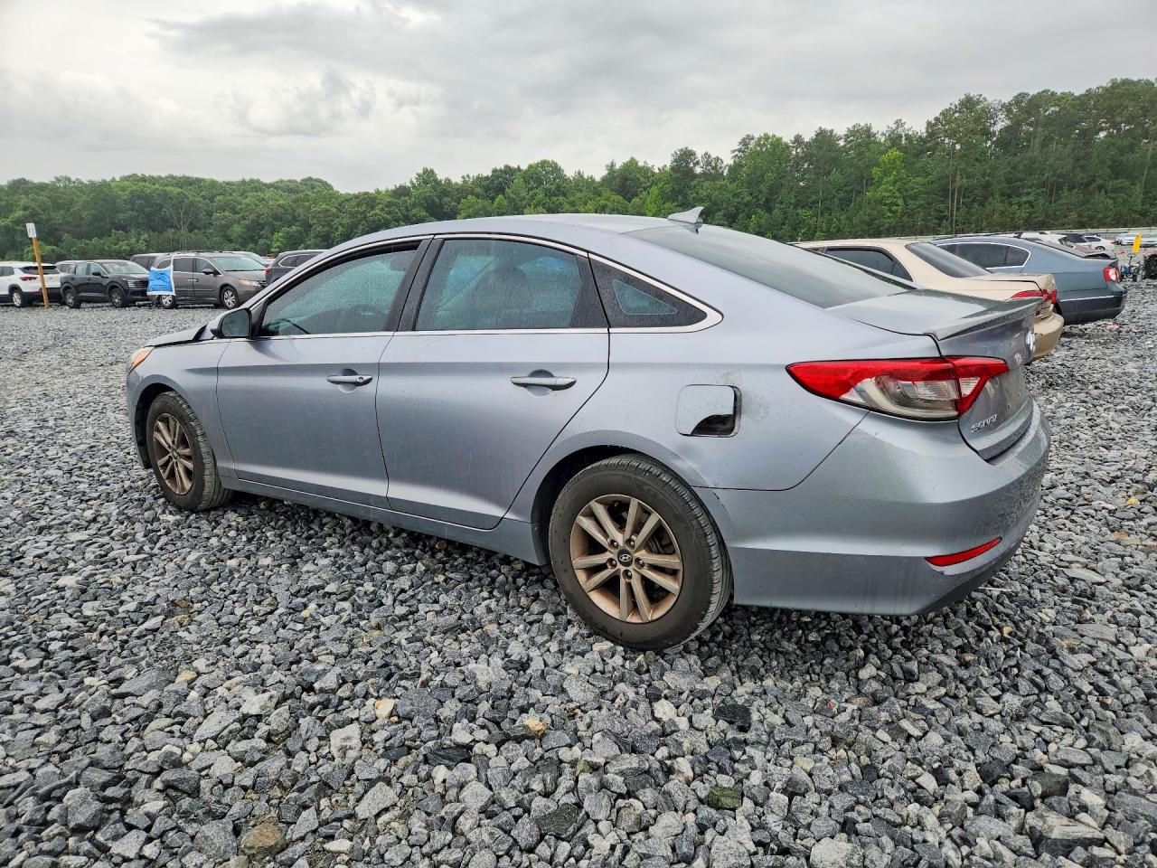 2015 Hyundai Sonata Se Silver vin: 5NPE24AF9FH024514