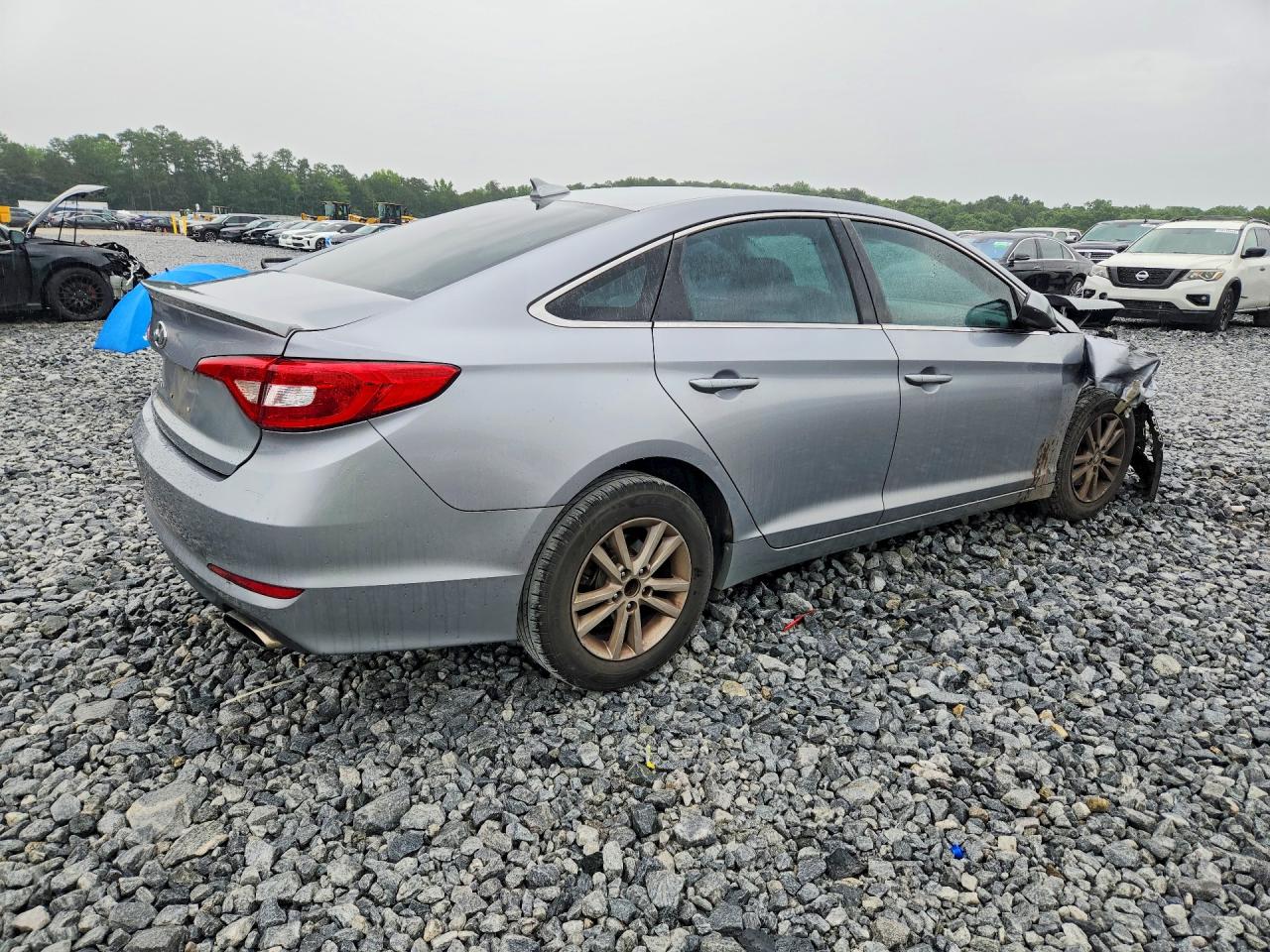 2015 Hyundai Sonata Se Silver vin: 5NPE24AF9FH024514