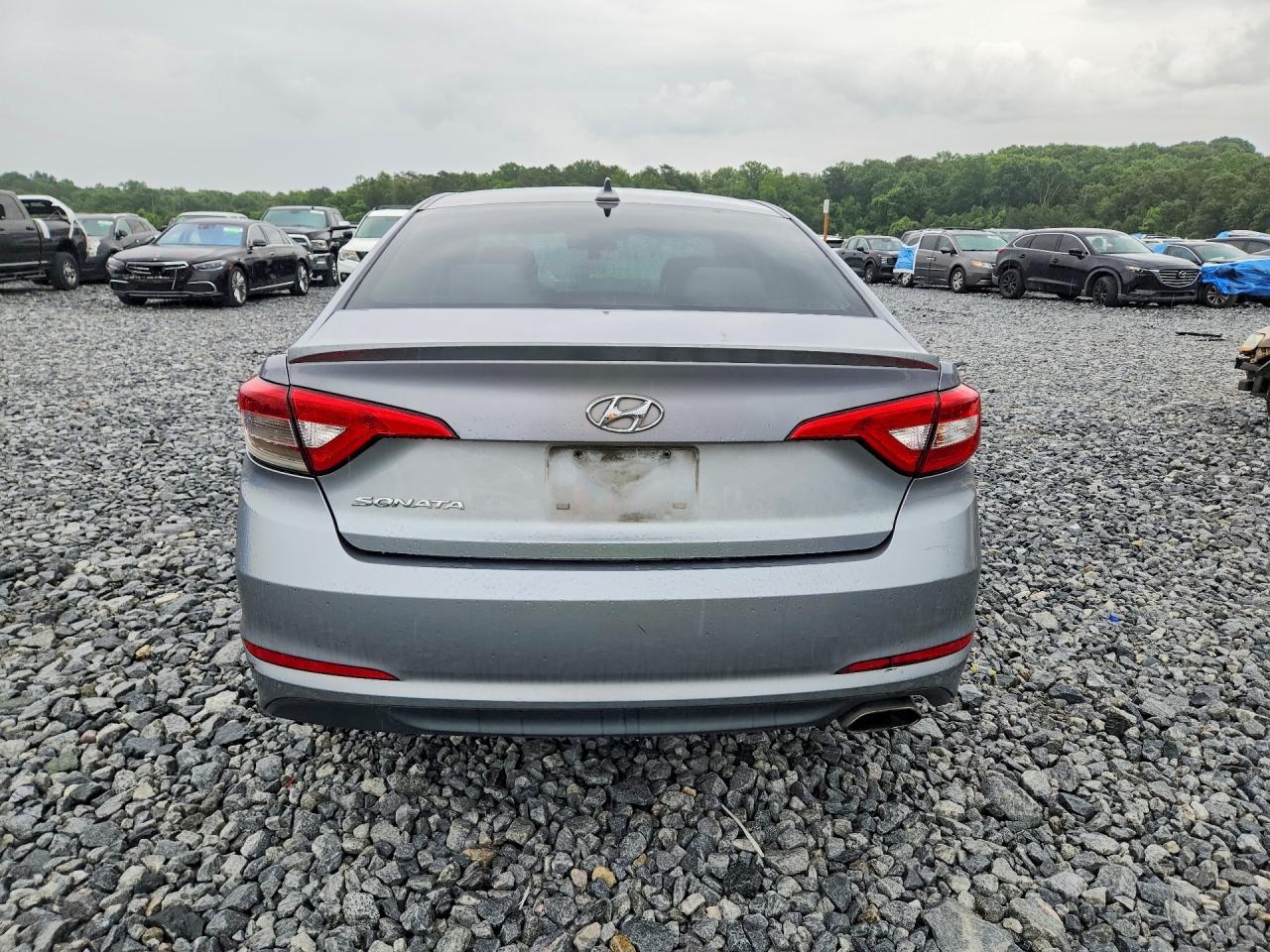 2015 Hyundai Sonata Se Silver vin: 5NPE24AF9FH024514
