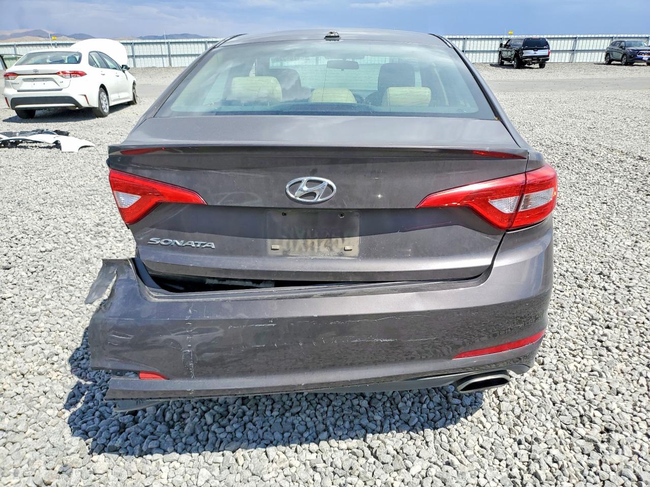 2015 Hyundai Sonata Se Brown vin: 5NPE24AF9FH026909