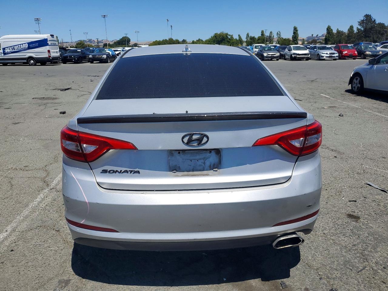 2015 Hyundai Sonata Se Silver vin: 5NPE24AF9FH039174