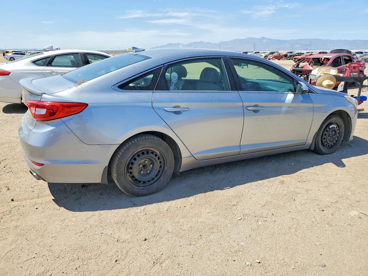 2015 Hyundai Sonata Se Gray vin: 5NPE24AF9FH039806
