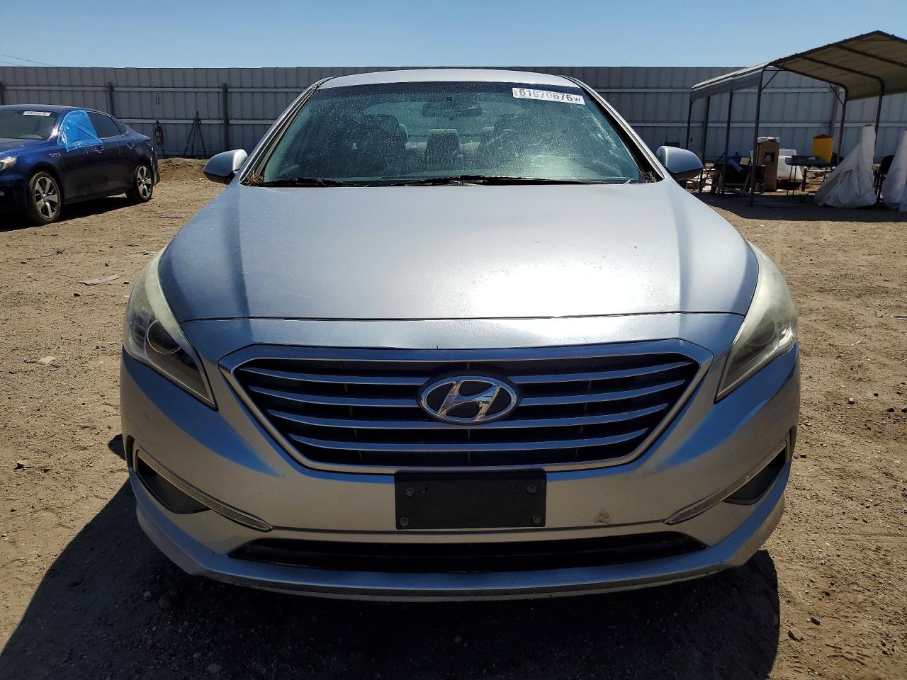 2015 Hyundai Sonata Se Gray vin: 5NPE24AF9FH039806