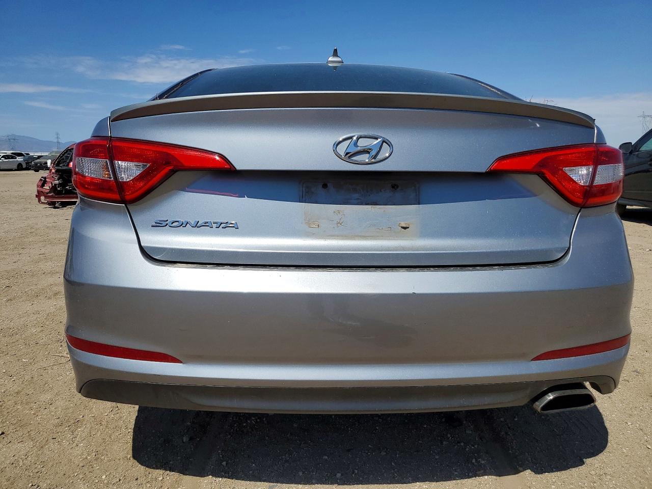 2015 Hyundai Sonata Se Gray vin: 5NPE24AF9FH039806