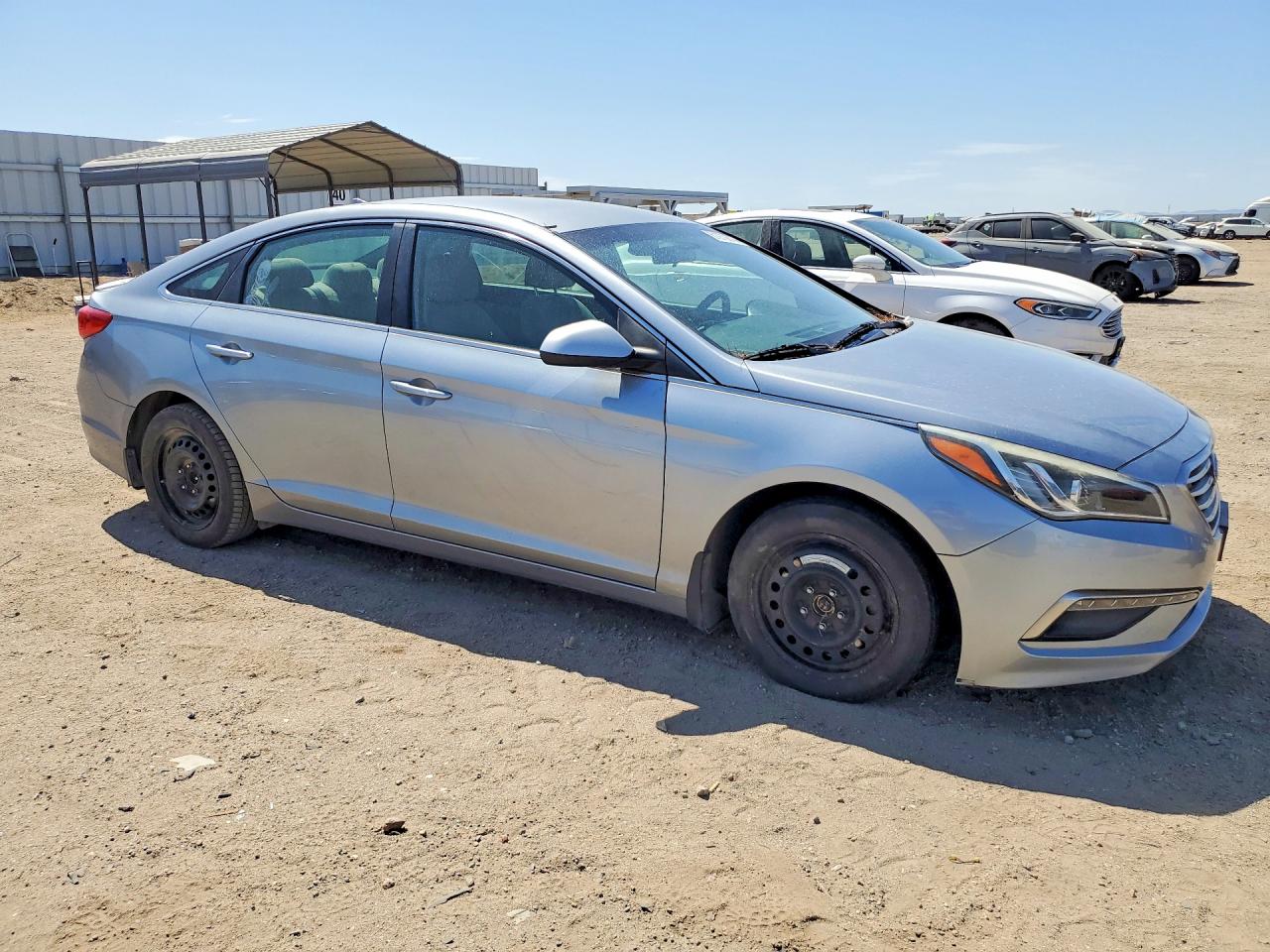 2015 Hyundai Sonata Se Gray vin: 5NPE24AF9FH039806