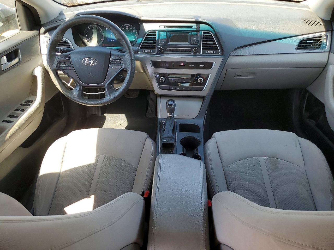 2015 Hyundai Sonata Se Gray vin: 5NPE24AF9FH039806