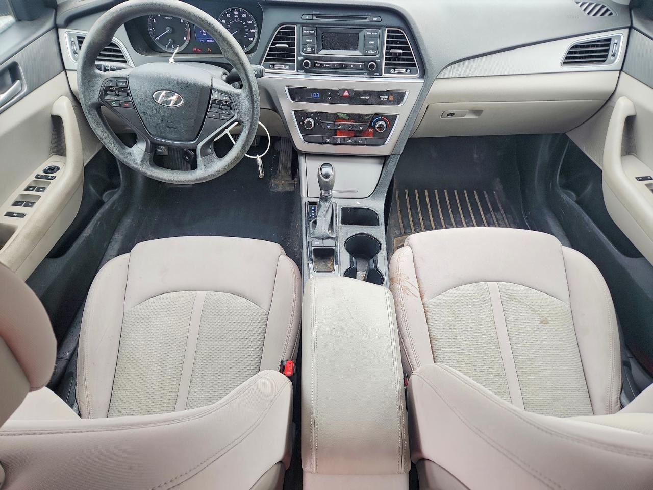 2015 Hyundai Sonata Se Burgundy vin: 5NPE24AF9FH040471