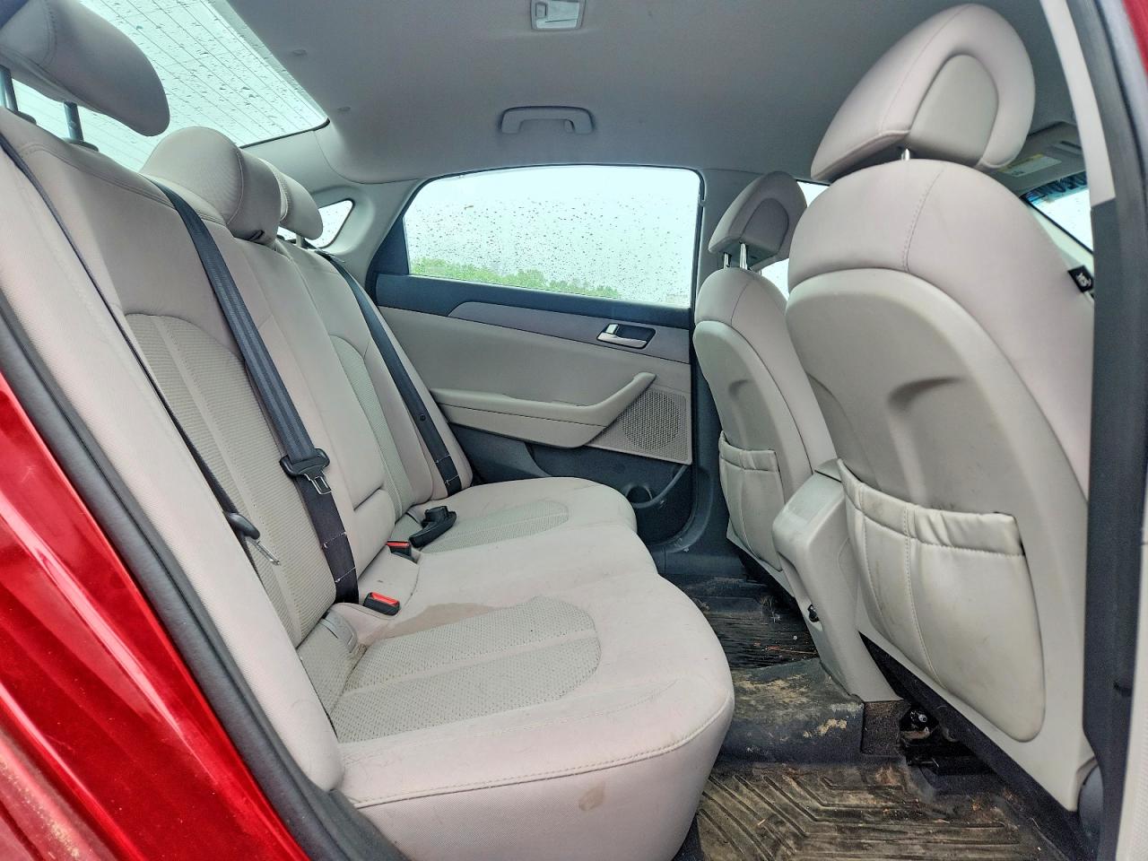 2015 Hyundai Sonata Se Burgundy vin: 5NPE24AF9FH040471