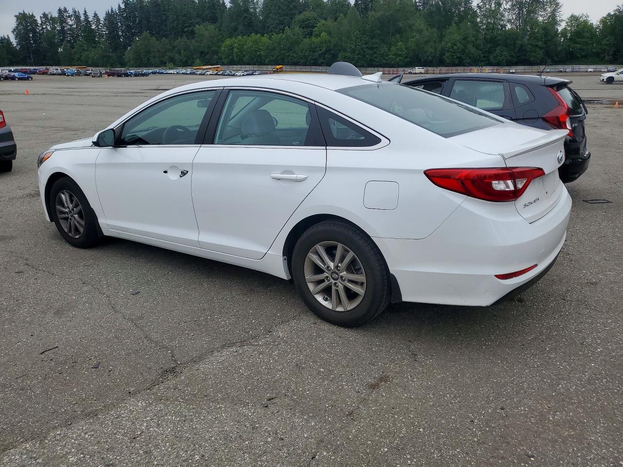 2015 Hyundai Sonata Se White vin: 5NPE24AF9FH044732