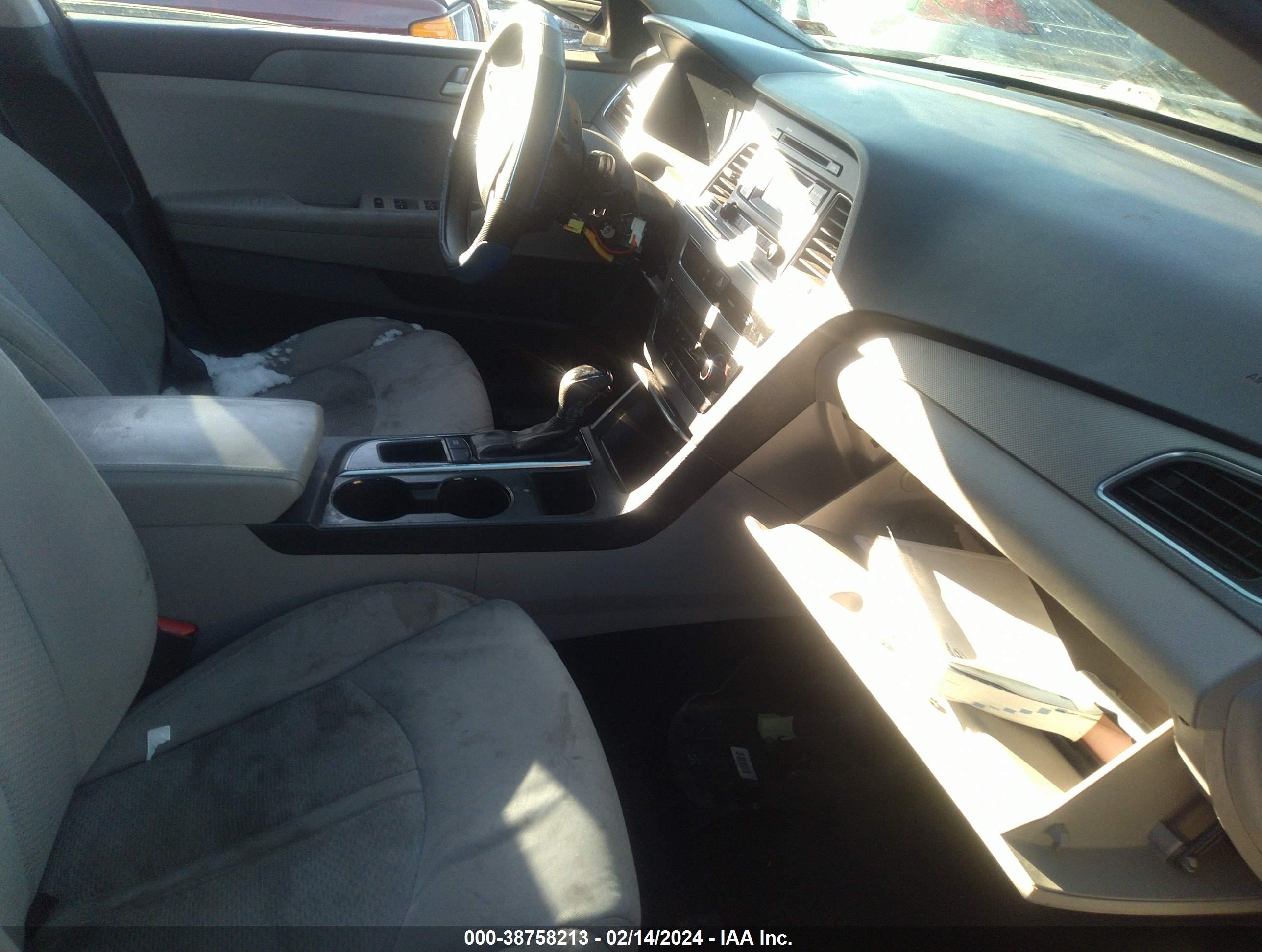 2015 Hyundai Sonata Se Black vin: 5NPE24AF9FH062311