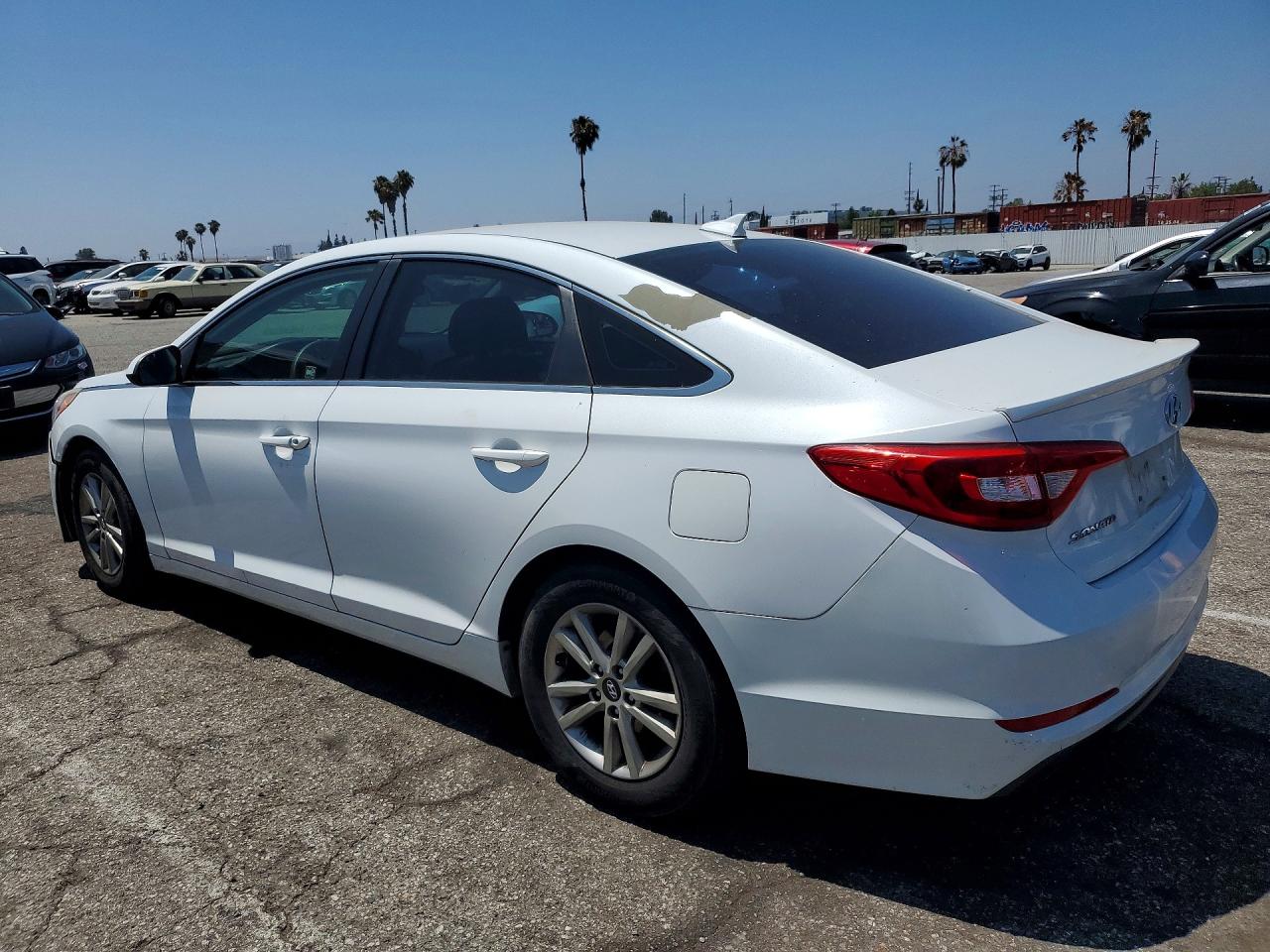 2015 Hyundai Sonata Se White vin: 5NPE24AF9FH068321