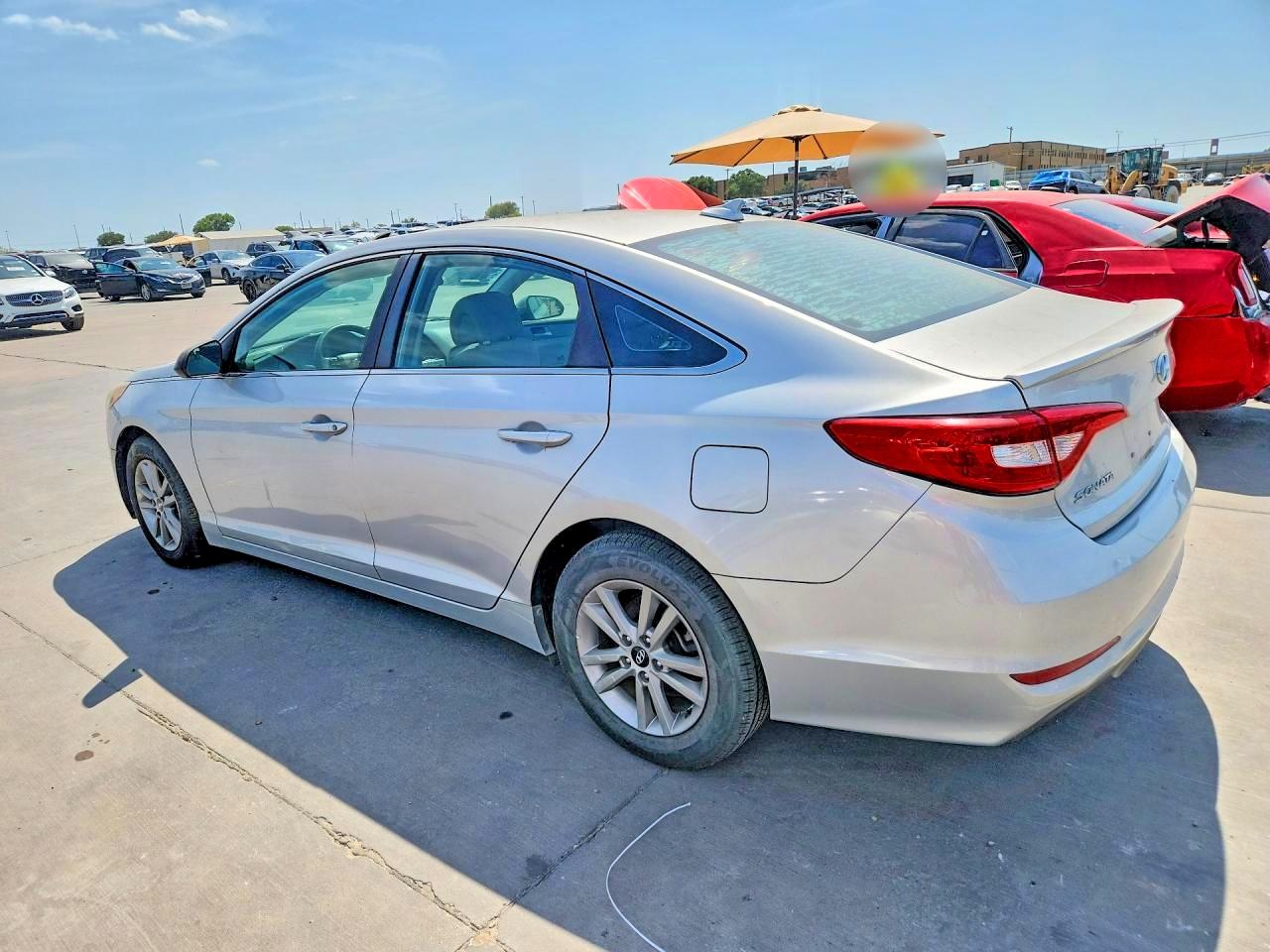 2015 Hyundai Sonata Se Silver vin: 5NPE24AF9FH081117