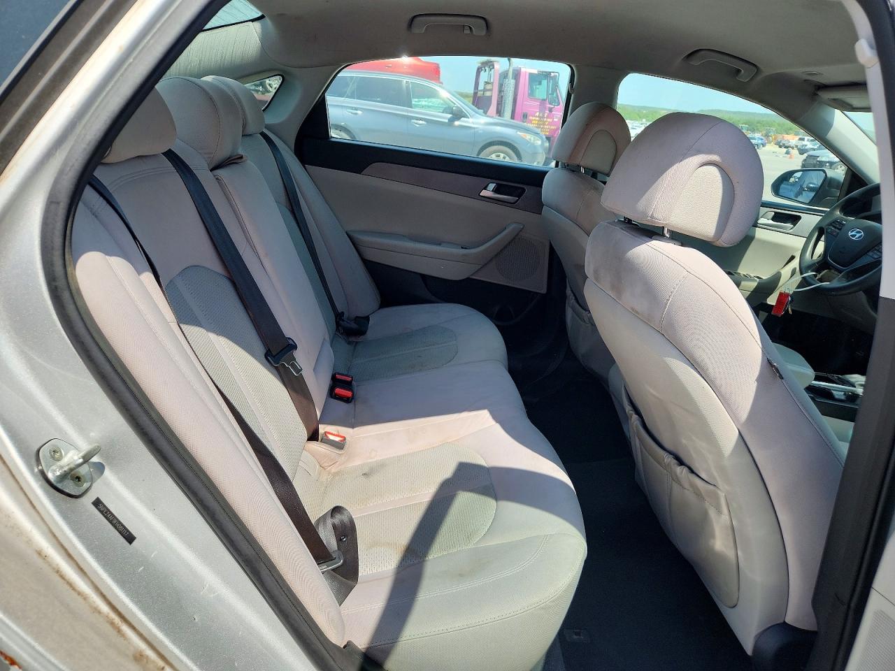 2015 Hyundai Sonata Se Silver vin: 5NPE24AF9FH081117