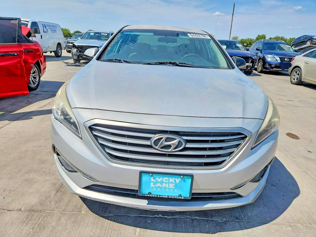 2015 Hyundai Sonata Se Silver vin: 5NPE24AF9FH081117