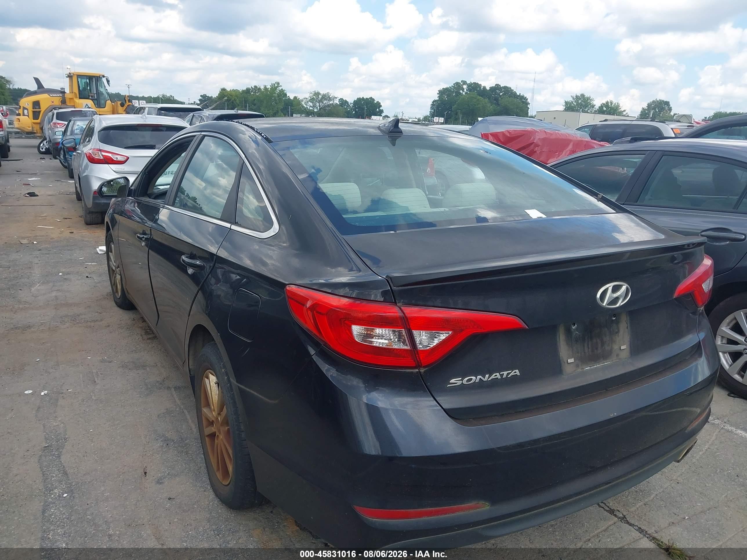 2015 Hyundai Sonata Se Black vin: 5NPE24AF9FH145513