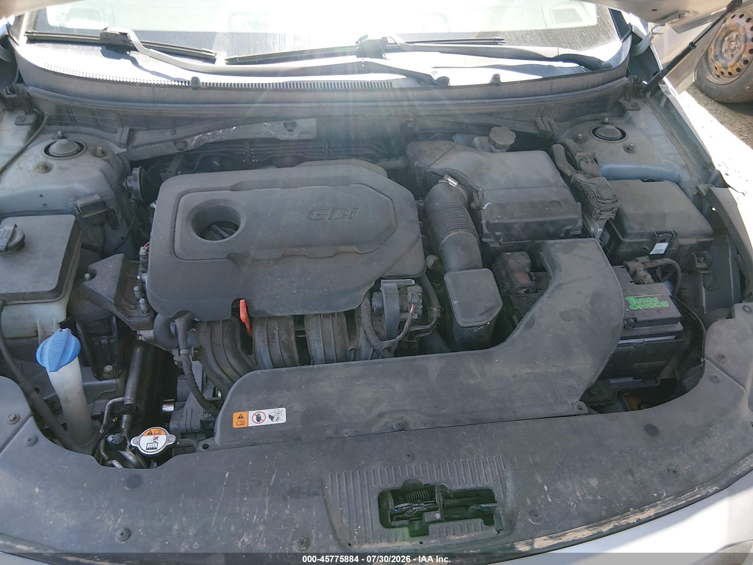 2015 Hyundai Sonata Se Silver vin: 5NPE24AF9FH145964