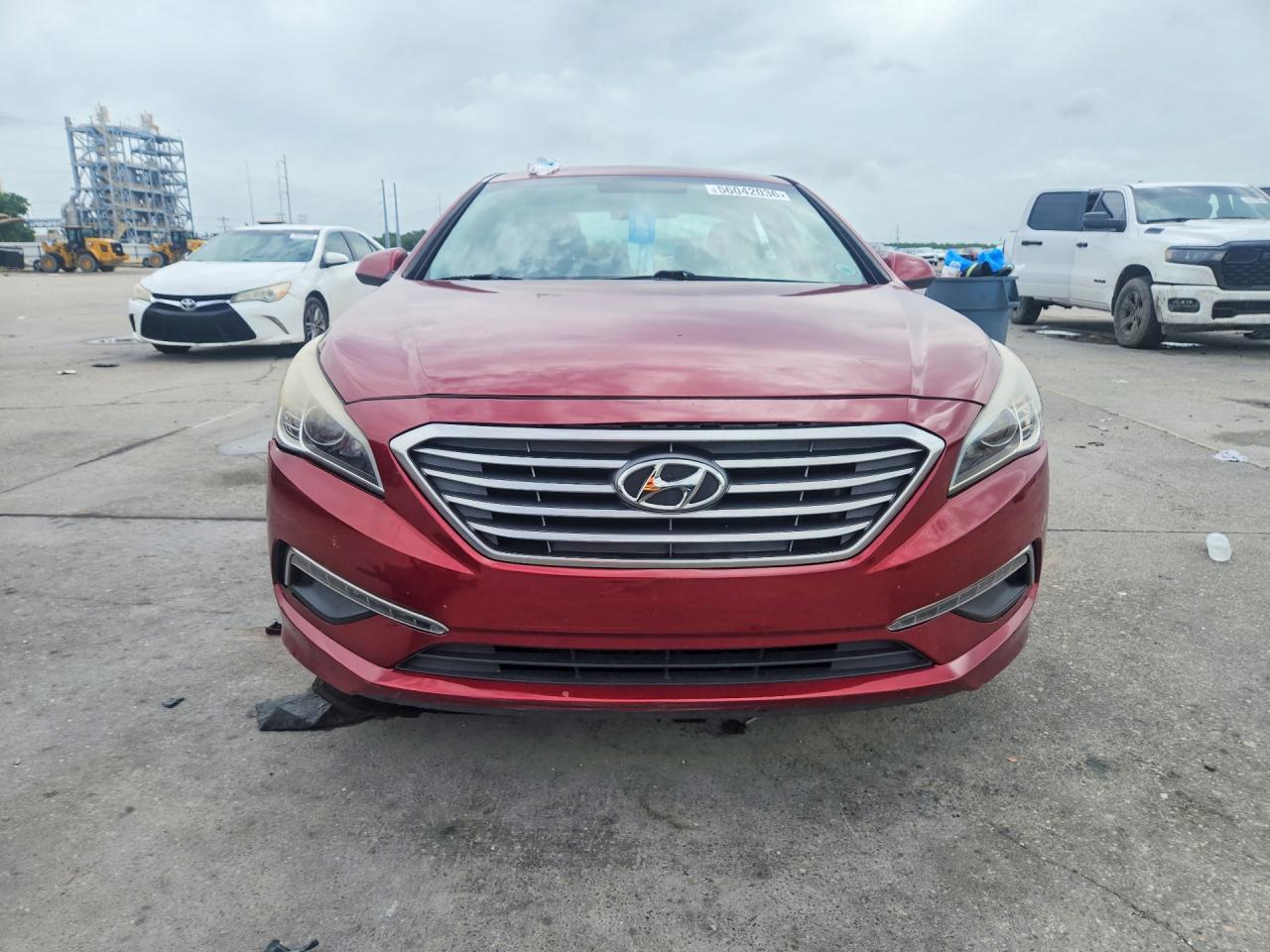 2015 Hyun Sonata Красный vin: 5NPE24AF9FH152056