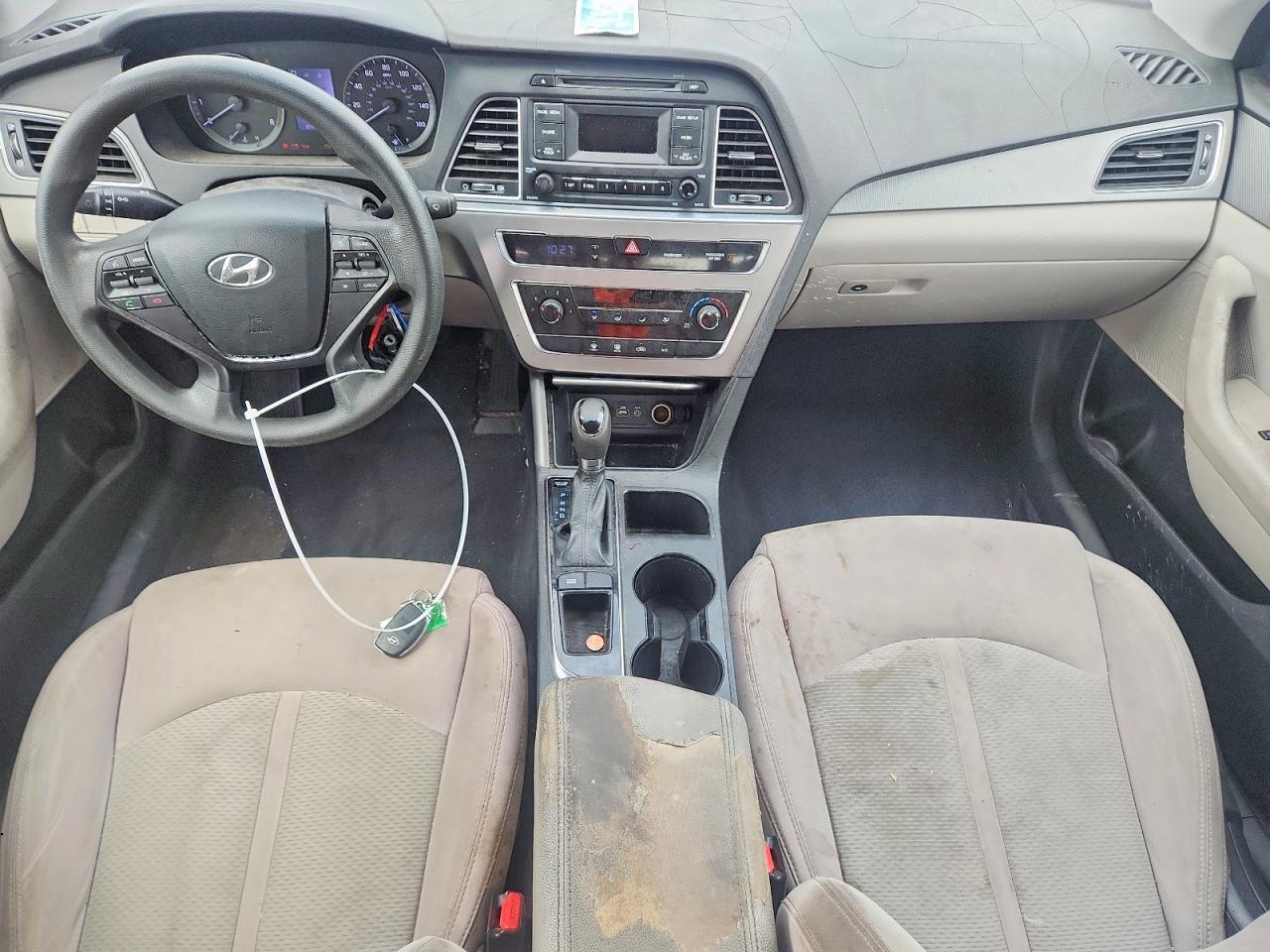 2015 Hyun Sonata Красный vin: 5NPE24AF9FH152056