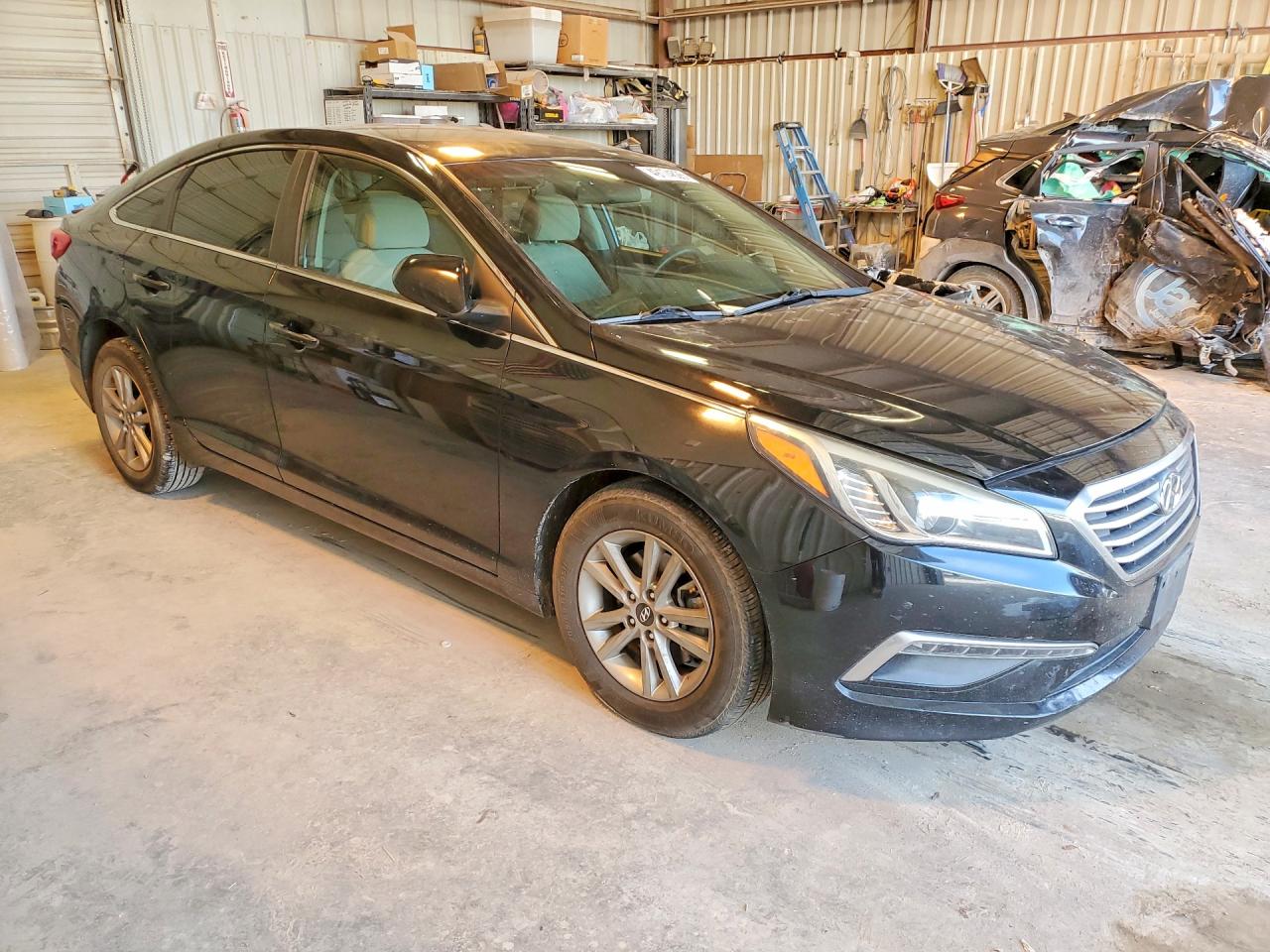 2015 Hyundai Sonata Se Black vin: 5NPE24AF9FH154177