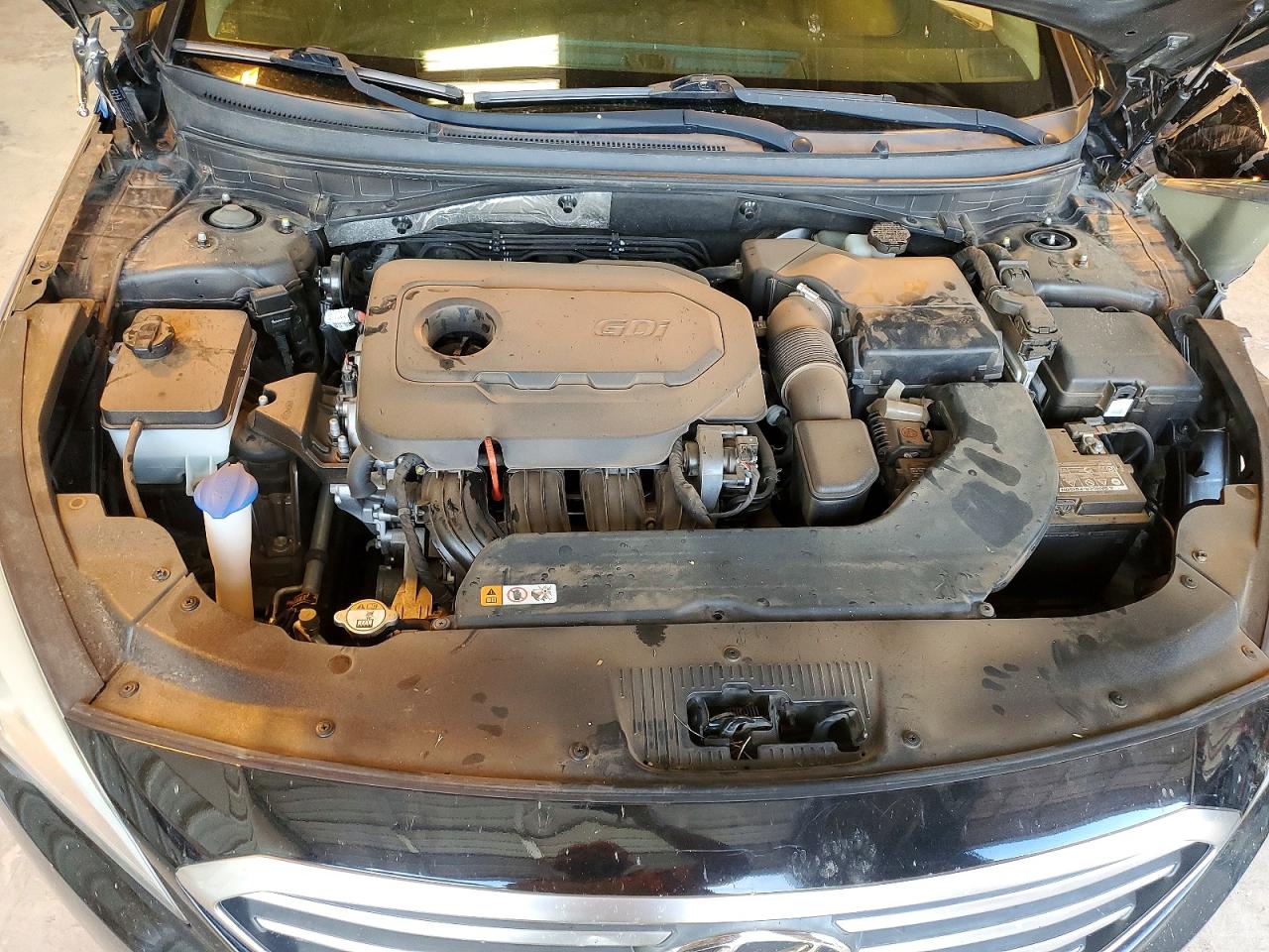2015 Hyundai Sonata Se Black vin: 5NPE24AF9FH154177