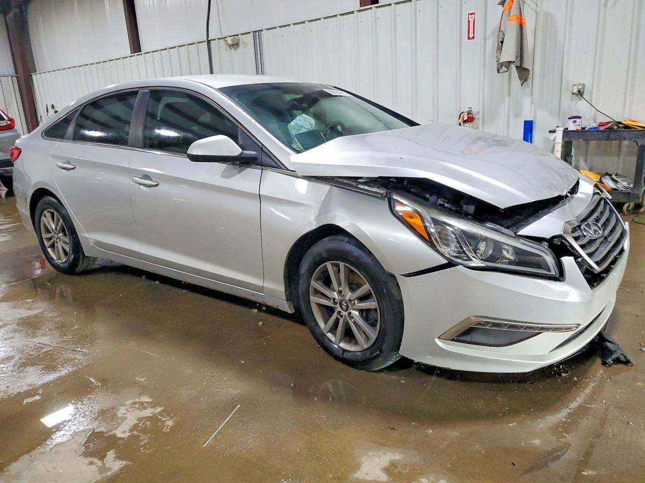 2015 Hyundai Sonata Se Silver vin: 5NPE24AF9FH166703