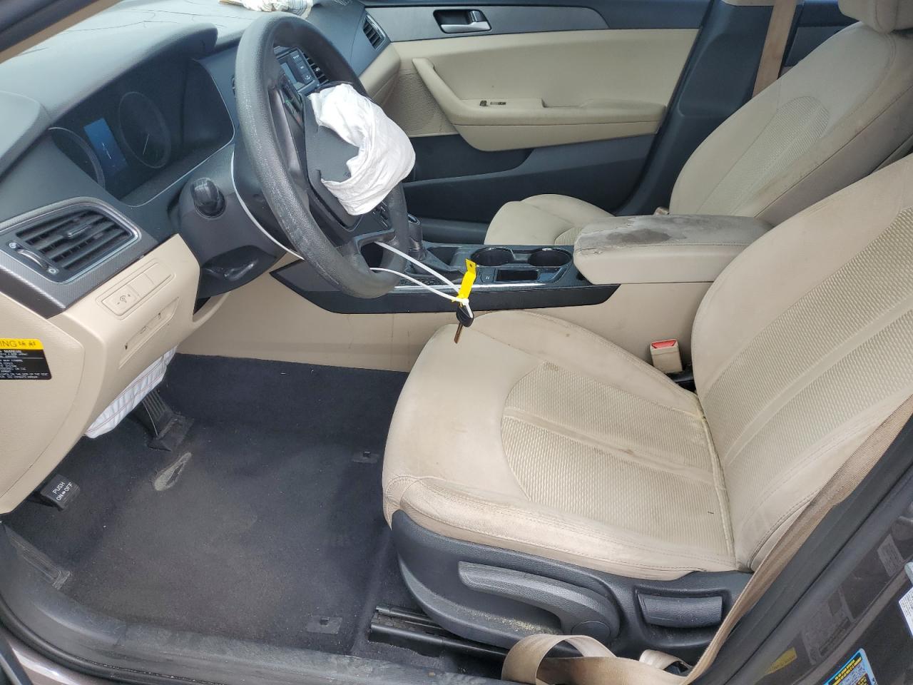 2015 Hyundai Sonata Se Brown vin: 5NPE24AF9FH175529