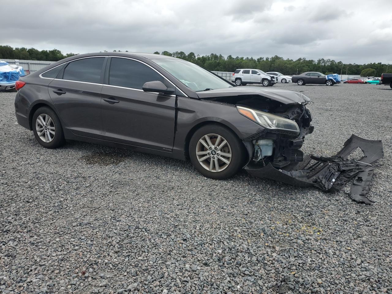 2015 Hyundai Sonata Se Brown vin: 5NPE24AF9FH175529
