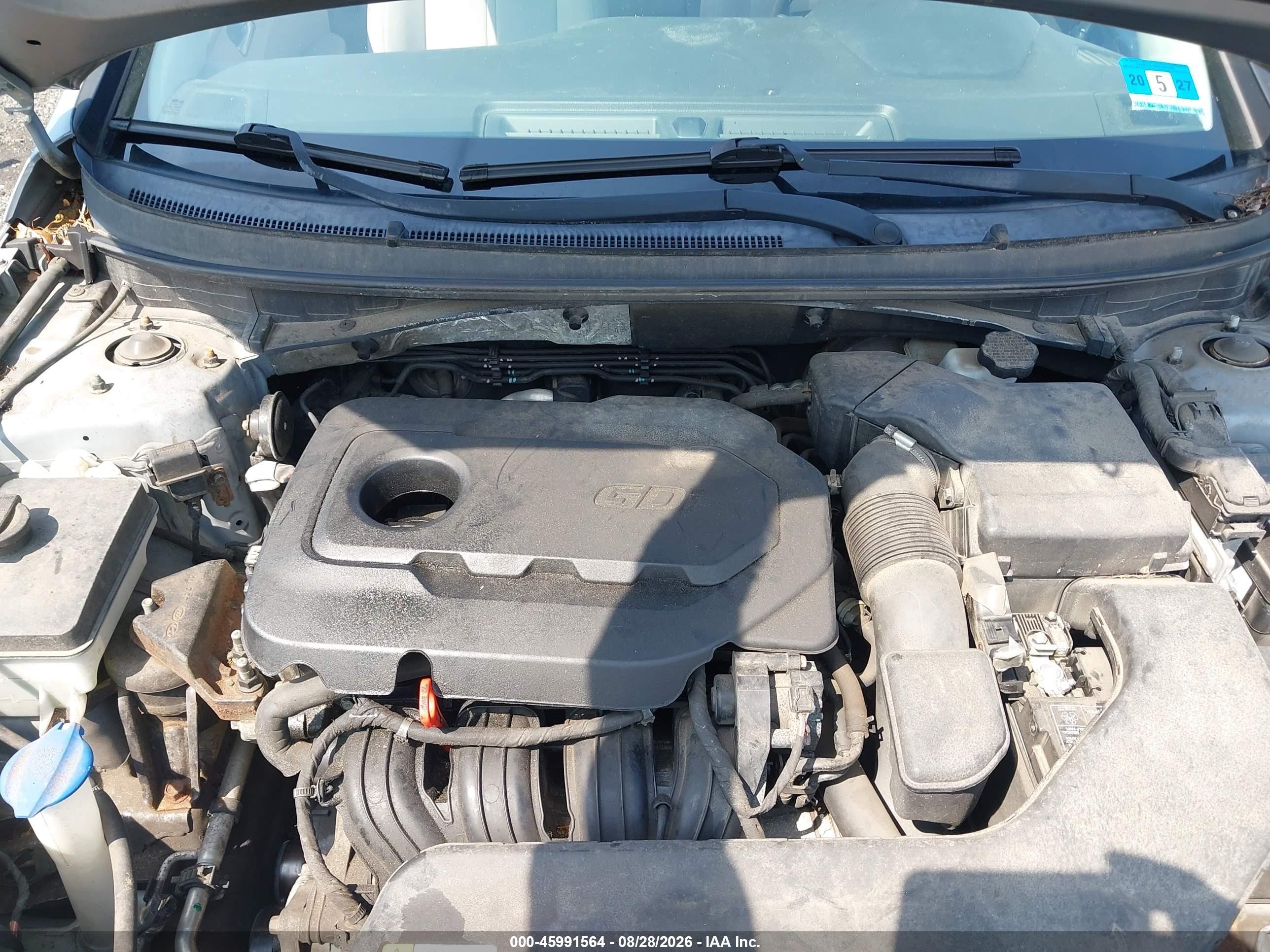2015 Hyundai Sonata Se Silver vin: 5NPE24AF9FH176258