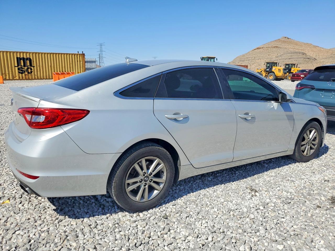 2015 Hyundai Sonata Se Silver vin: 5NPE24AF9FH176809