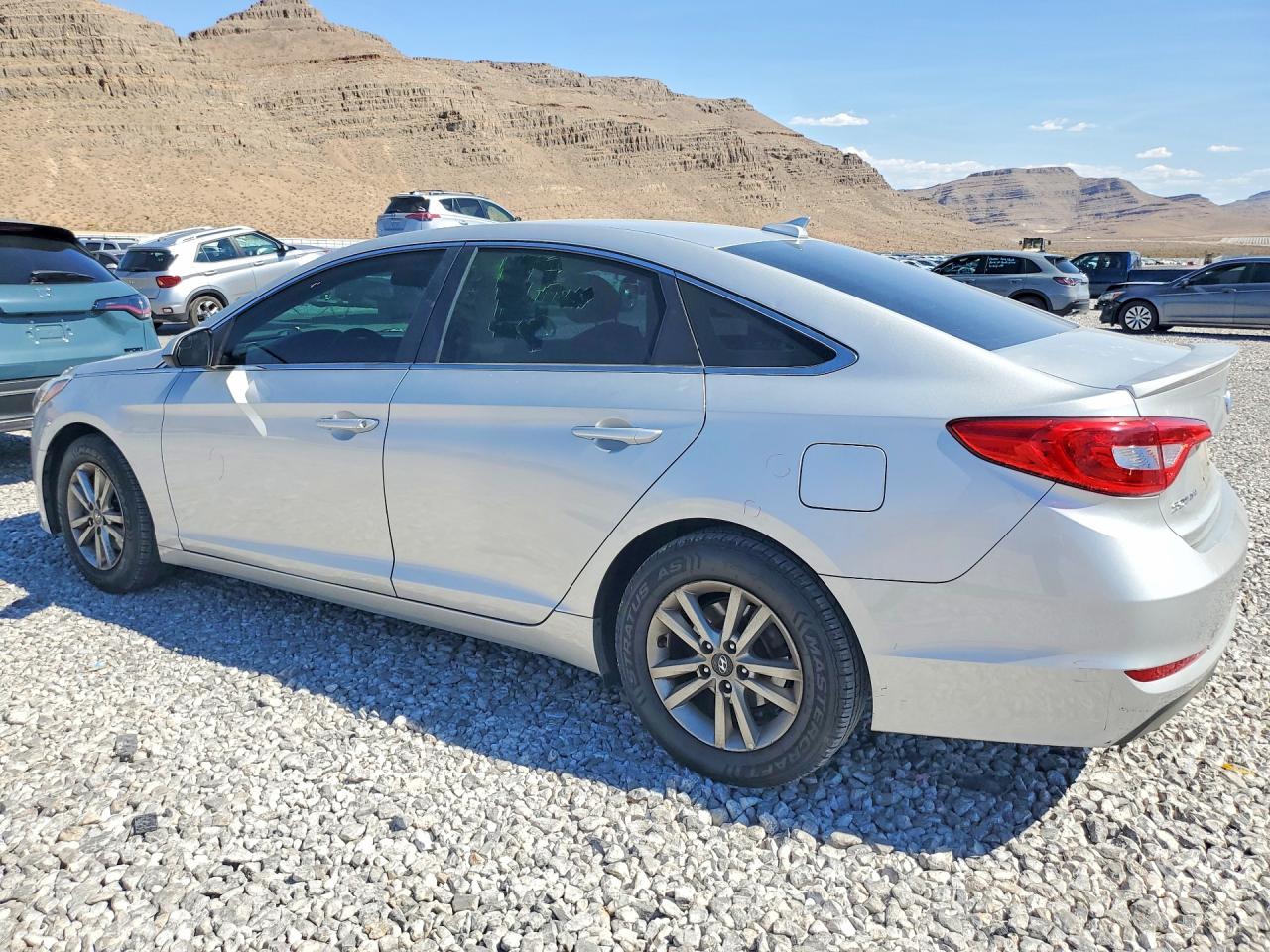 2015 Hyundai Sonata Se Silver vin: 5NPE24AF9FH176809