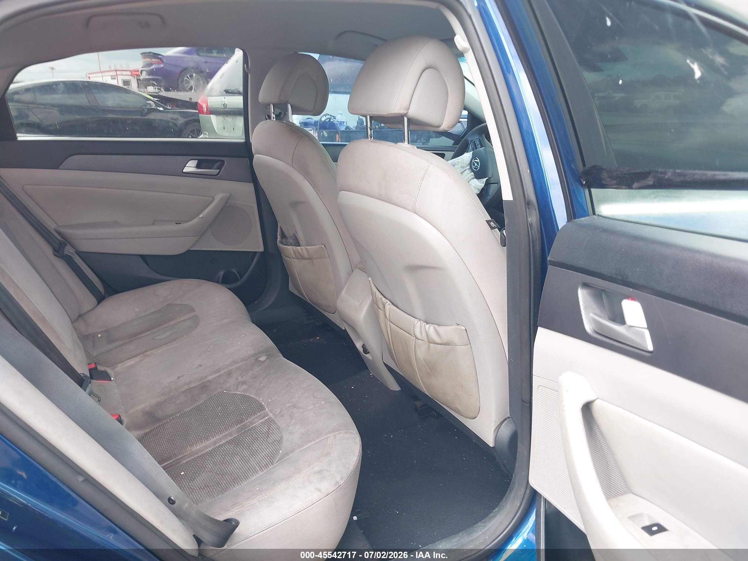 2015 Hyundai Sonata Se Blue vin: 5NPE24AF9FH185364