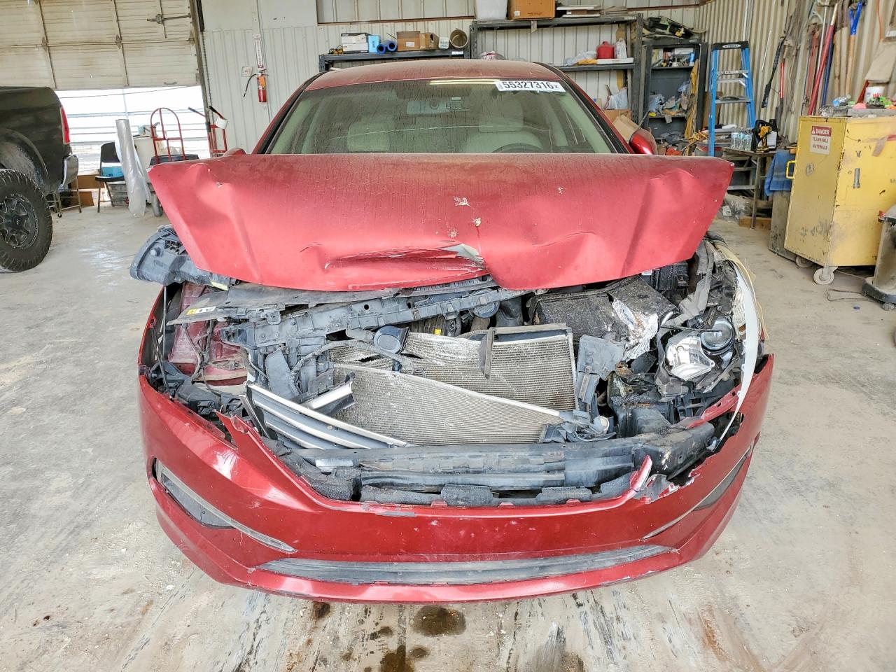 2015 Hyundai Sonata Se Red vin: 5NPE24AF9FH187955