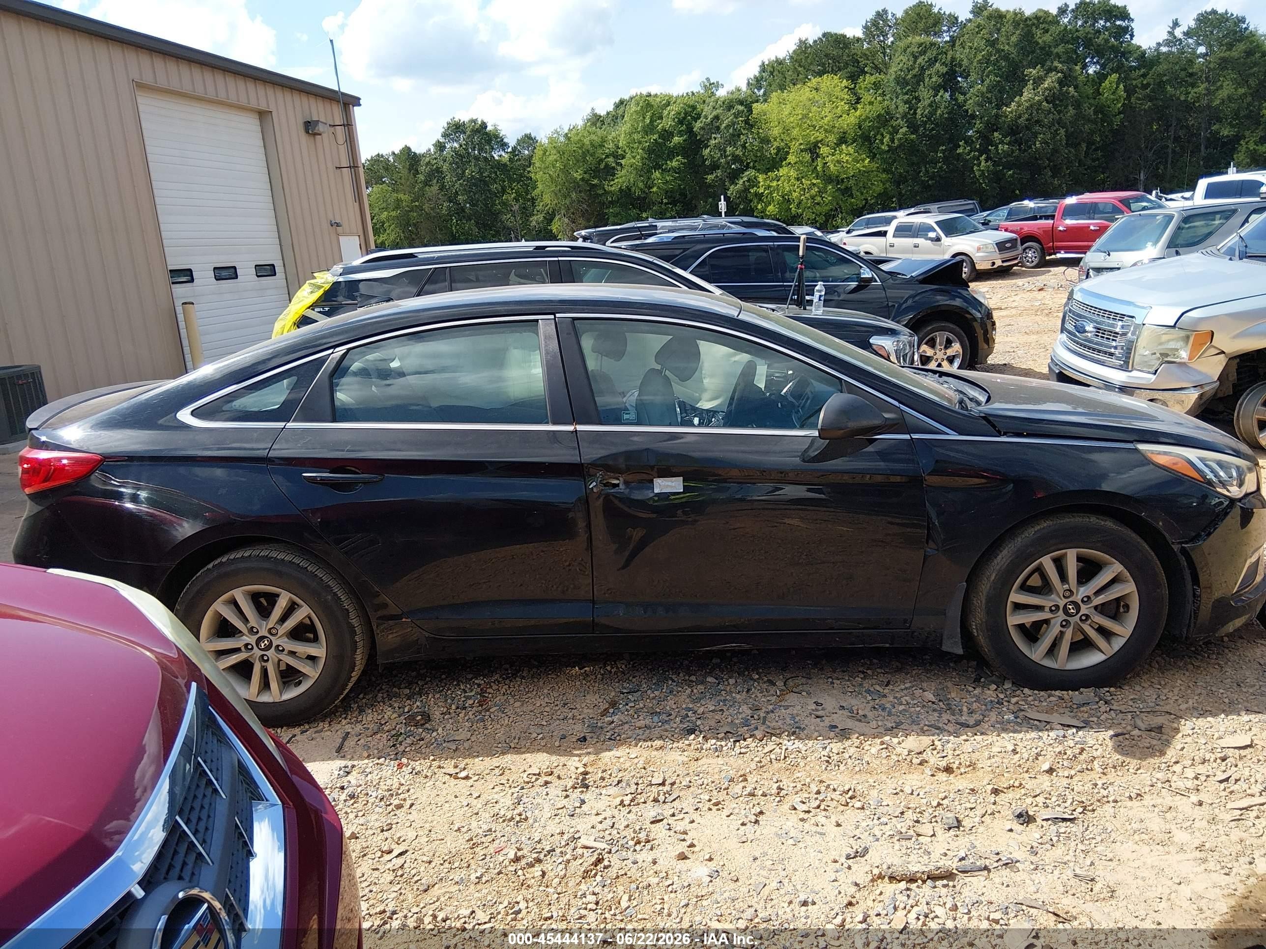 2015 Hyundai Sonata Se Black vin: 5NPE24AF9FH196090