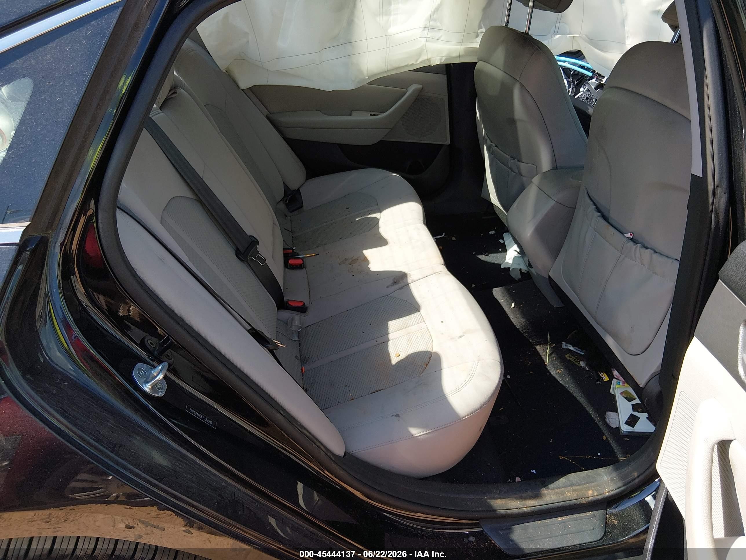 2015 Hyundai Sonata Se Black vin: 5NPE24AF9FH196090