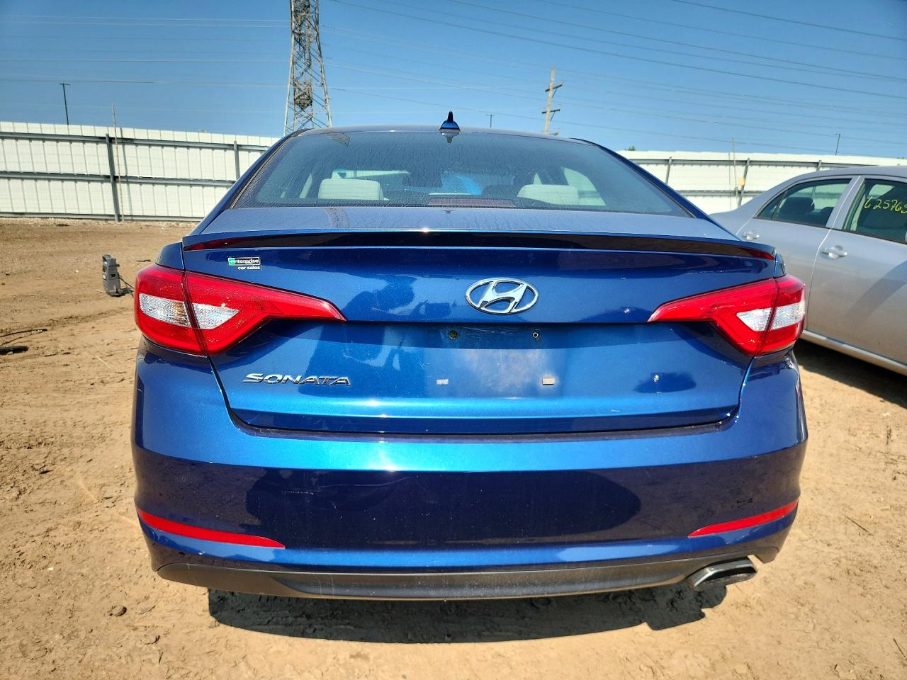 2015 Hyundai Sonata Se Blue vin: 5NPE24AF9FH201935