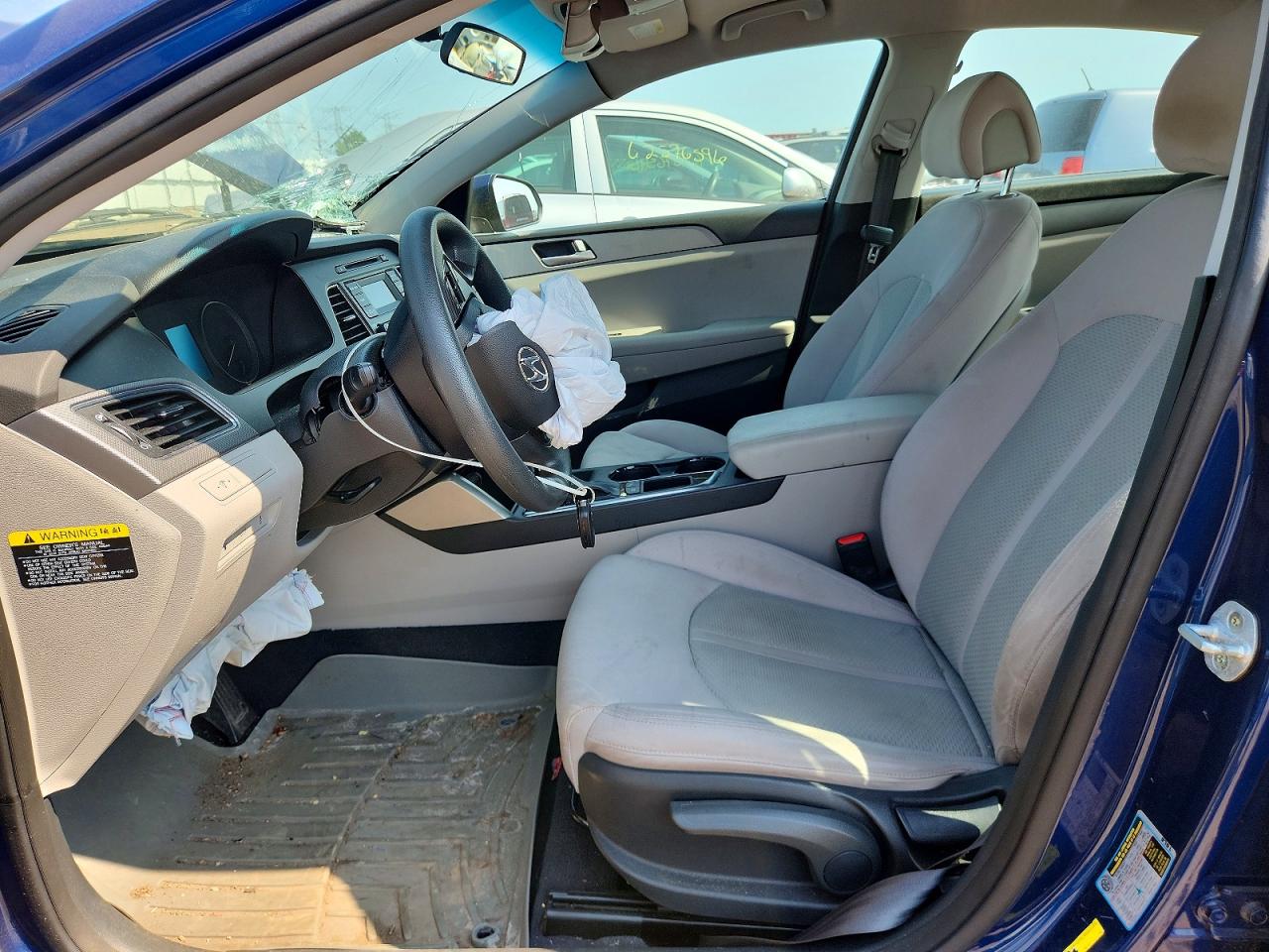 2015 Hyundai Sonata Se Blue vin: 5NPE24AF9FH201935