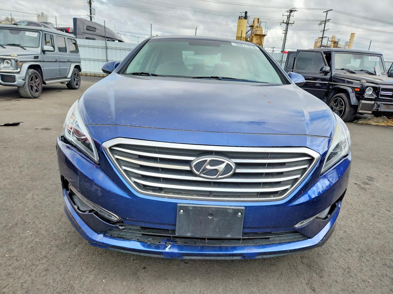 2015 Hyundai Sonata Se Blue vin: 5NPE24AF9FH204706