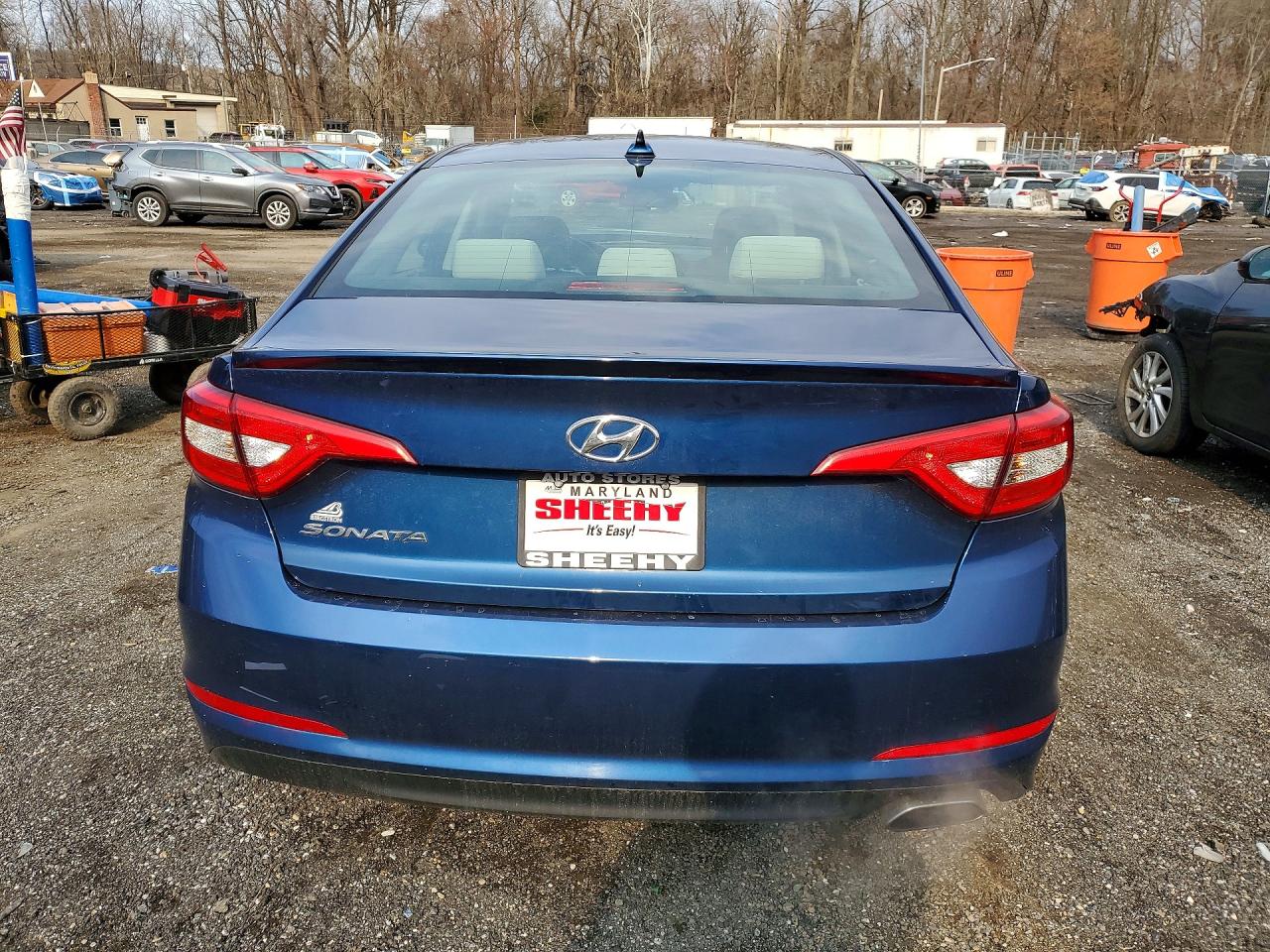 2015 Hyundai Sonata Se Blue vin: 5NPE24AF9FH211199